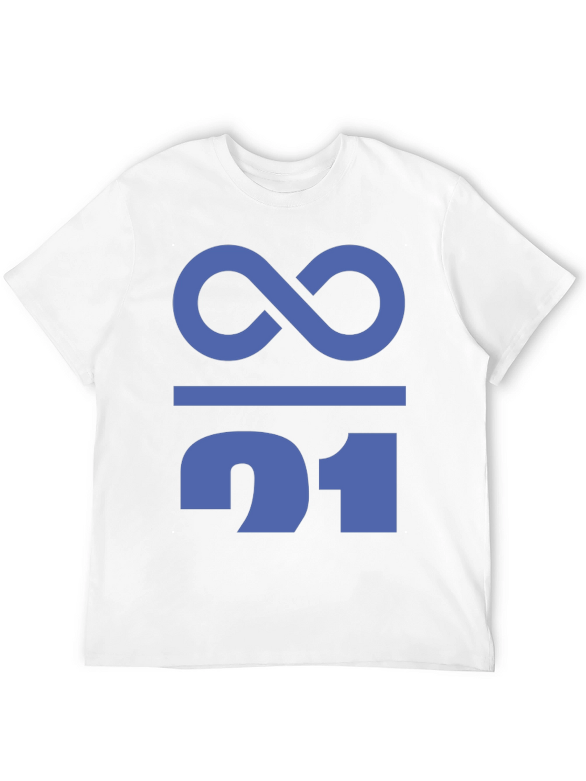 Math Humor T-Shirt - Infinity Over 21 Tee