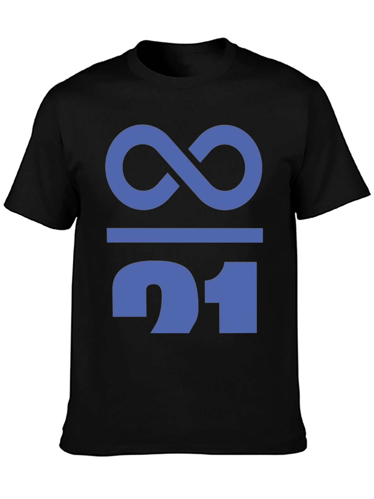 Math Humor T-Shirt - Infinity Over 21 Tee