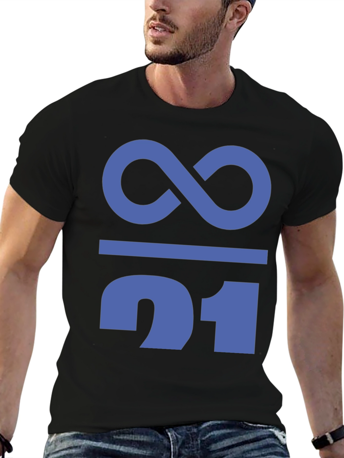 Math Humor T-Shirt - Infinity Over 21 Tee