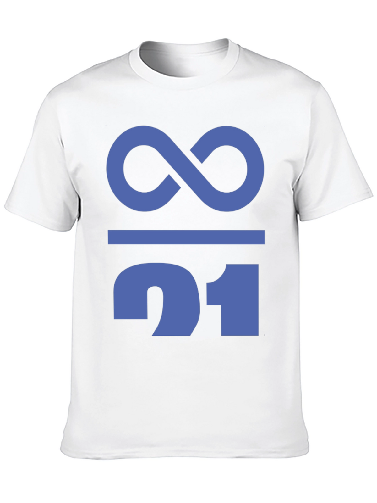 Math Humor T-Shirt - Infinity Over 21 Tee