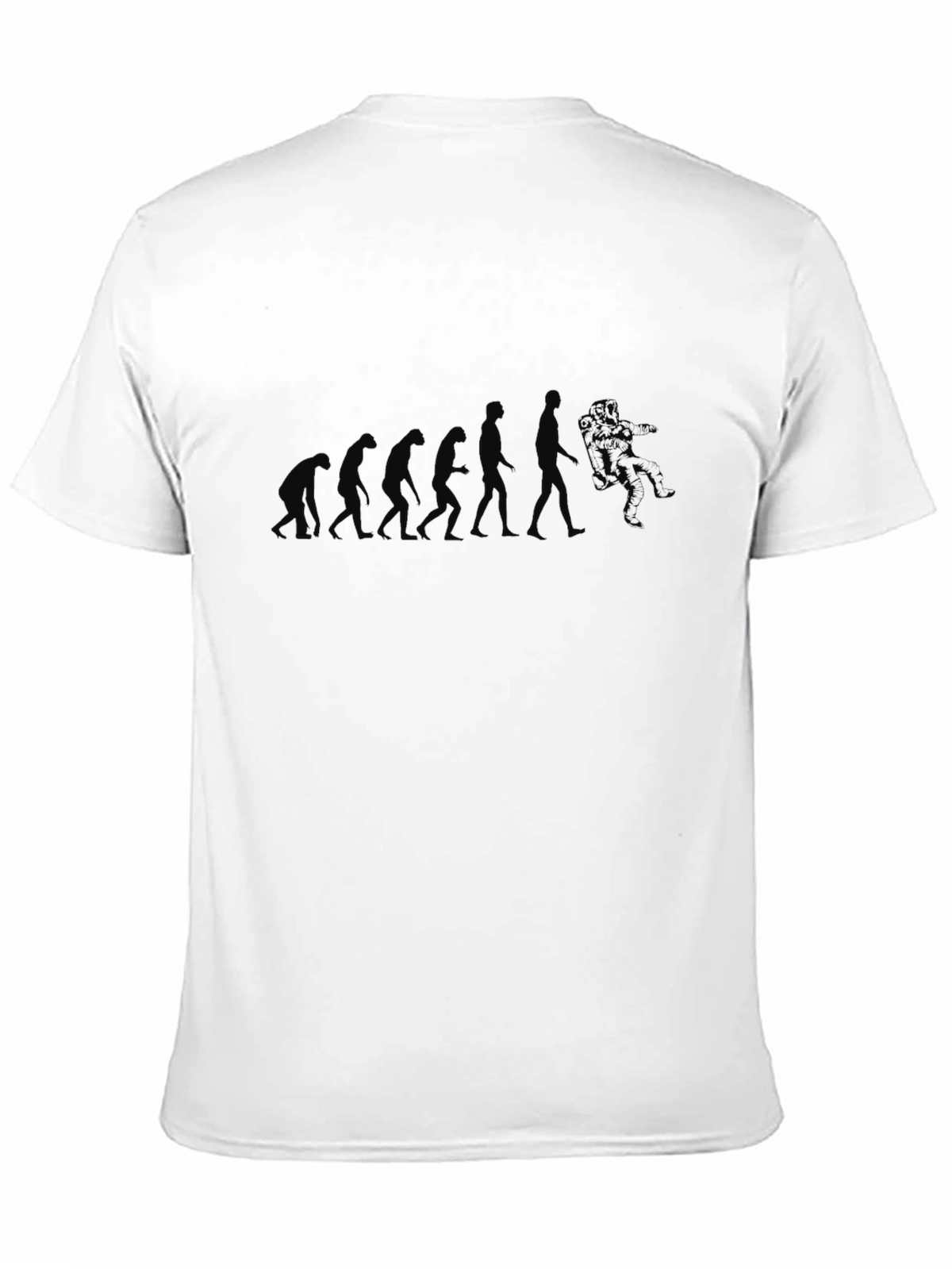 Evolution to Flowers T-Shirt - Black