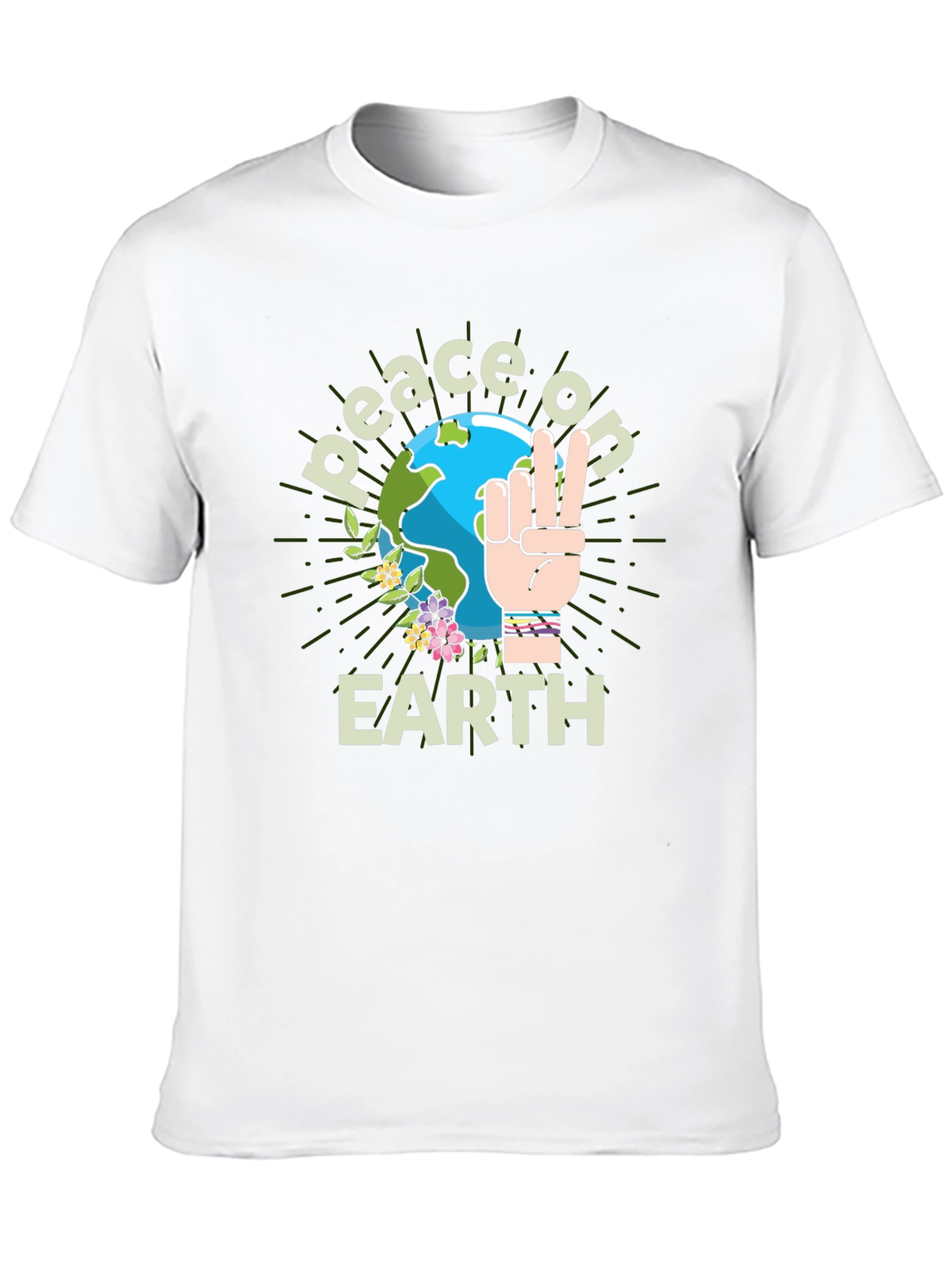 Peace on Earth T-Shirt - Graphic Tee