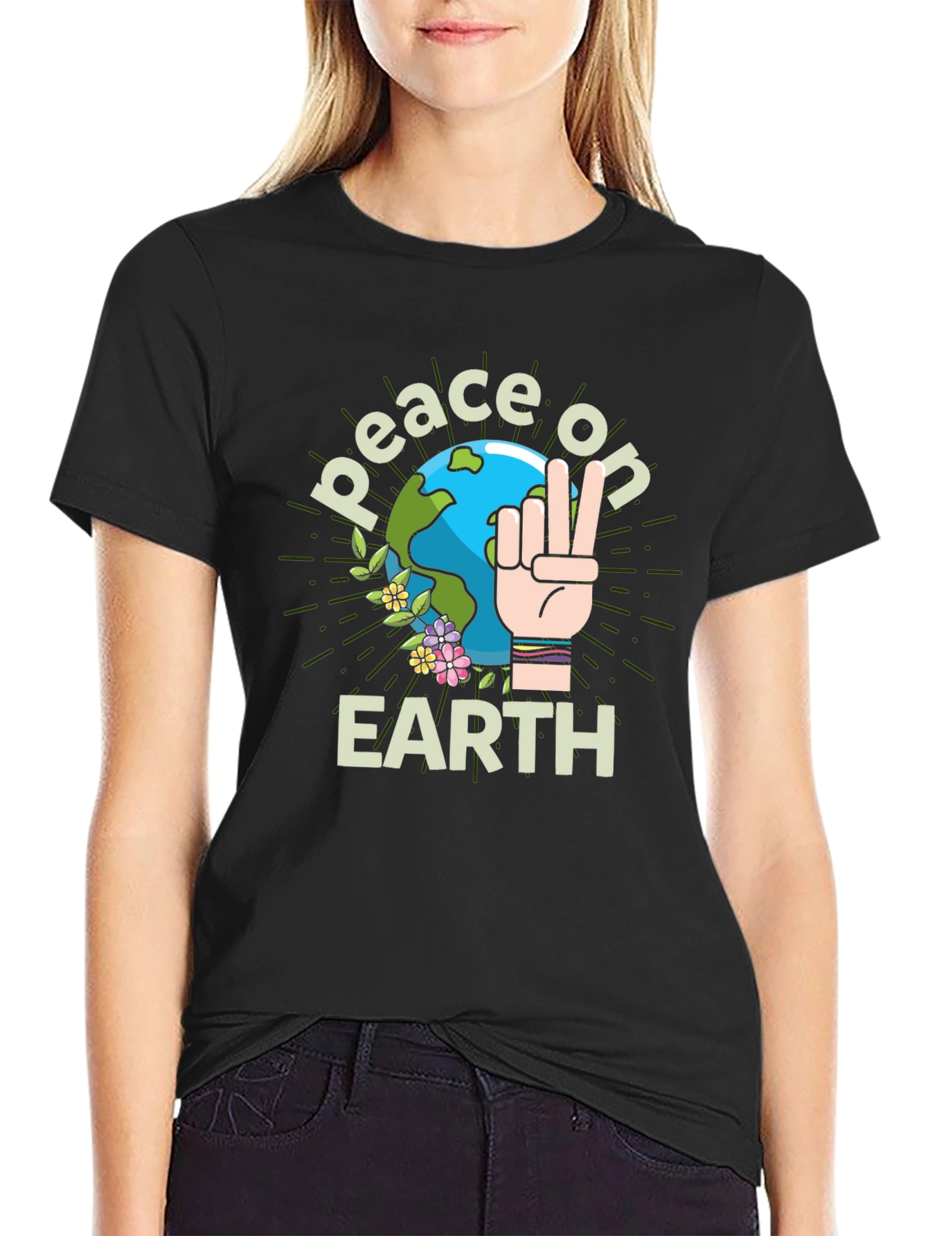 Peace on Earth T-Shirt - Graphic Tee
