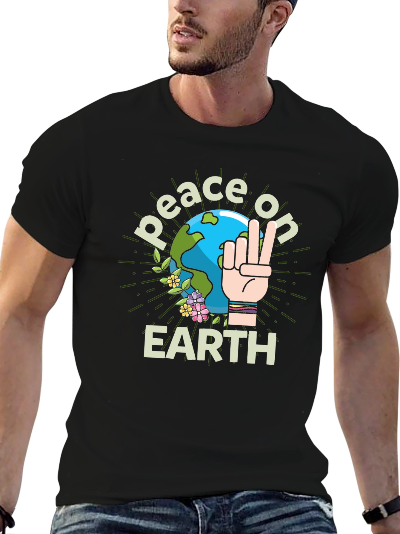 Peace on Earth T-Shirt - Graphic Tee