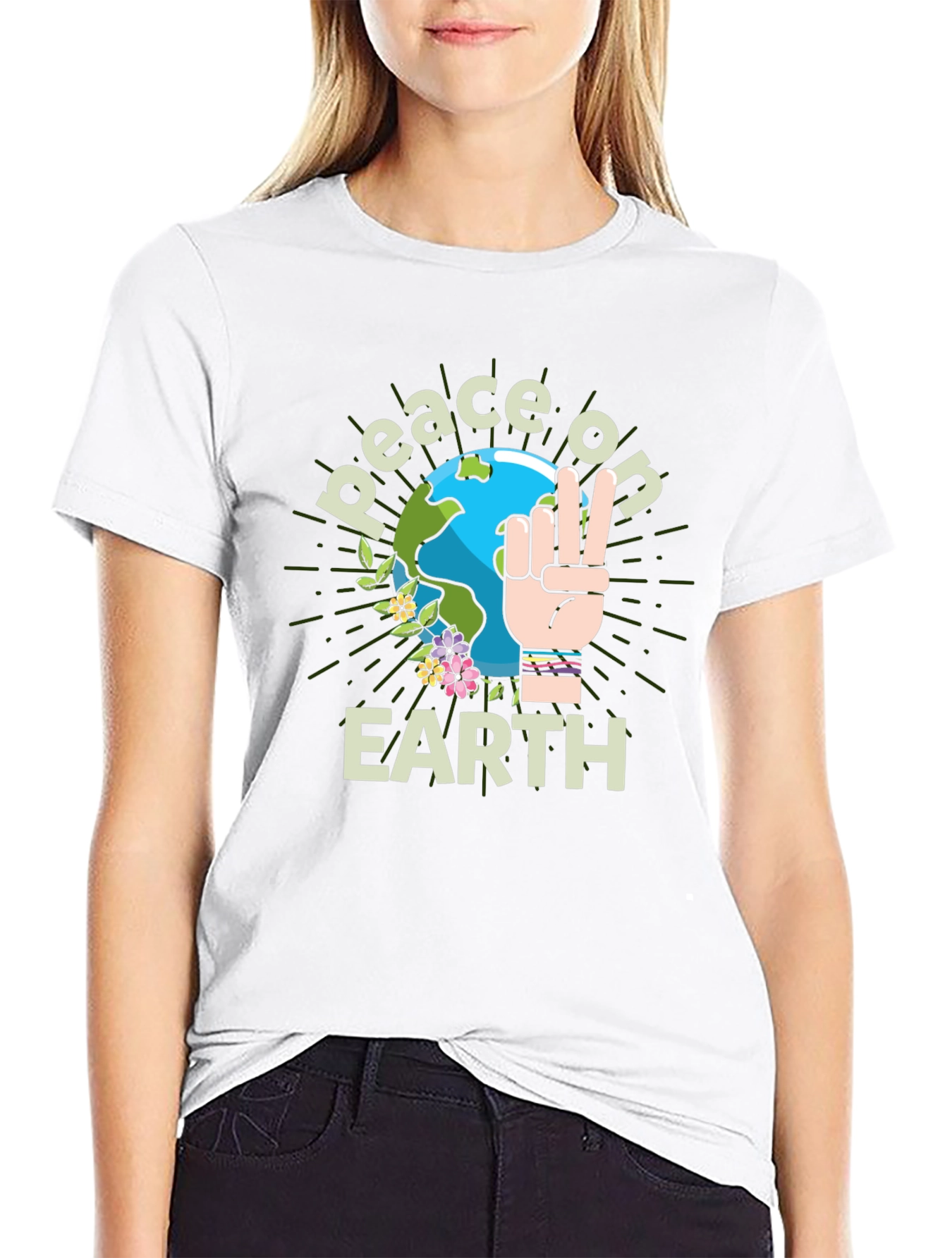 Peace on Earth T-Shirt - Graphic Tee