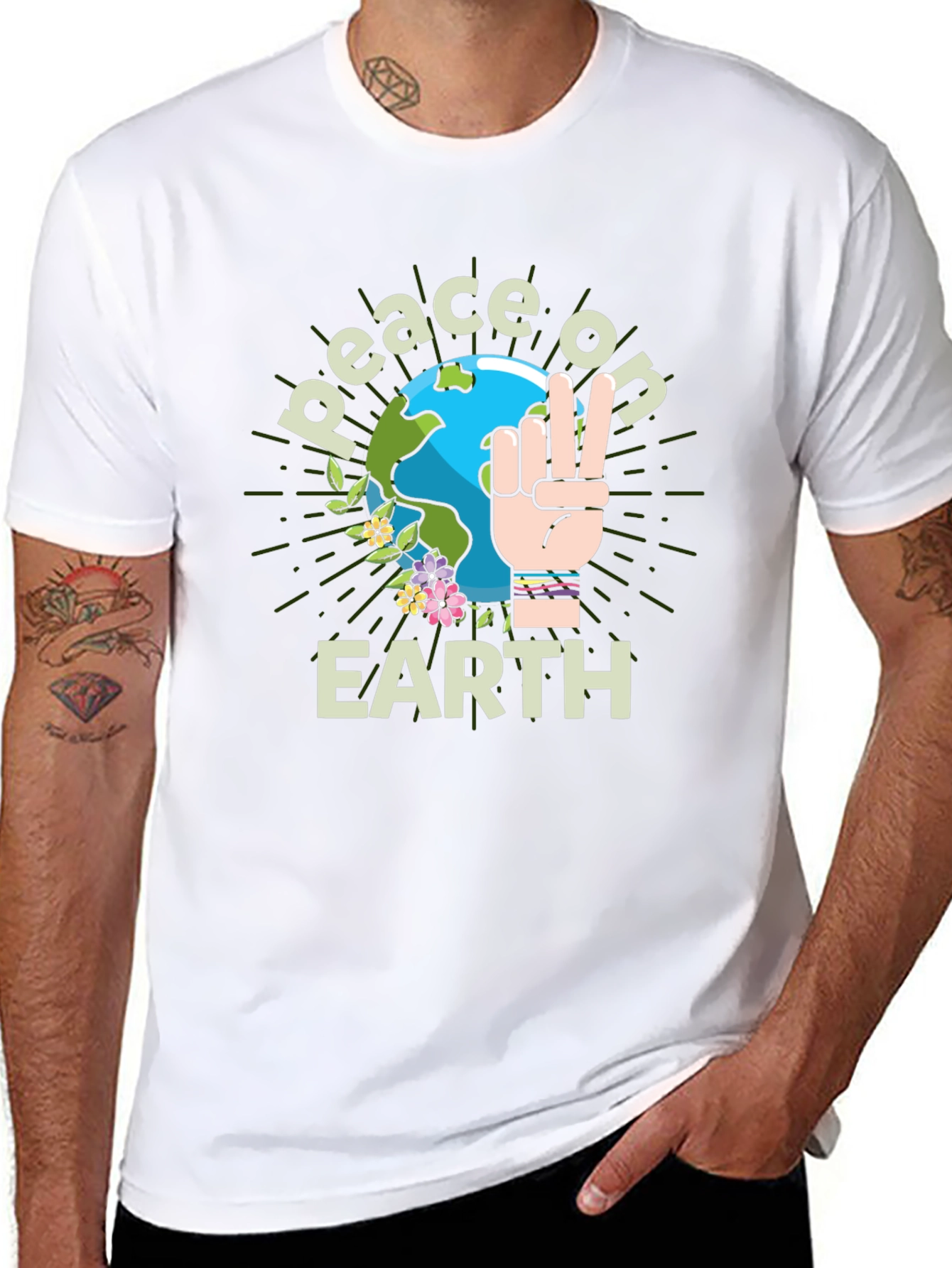 Peace on Earth T-Shirt - Graphic Tee