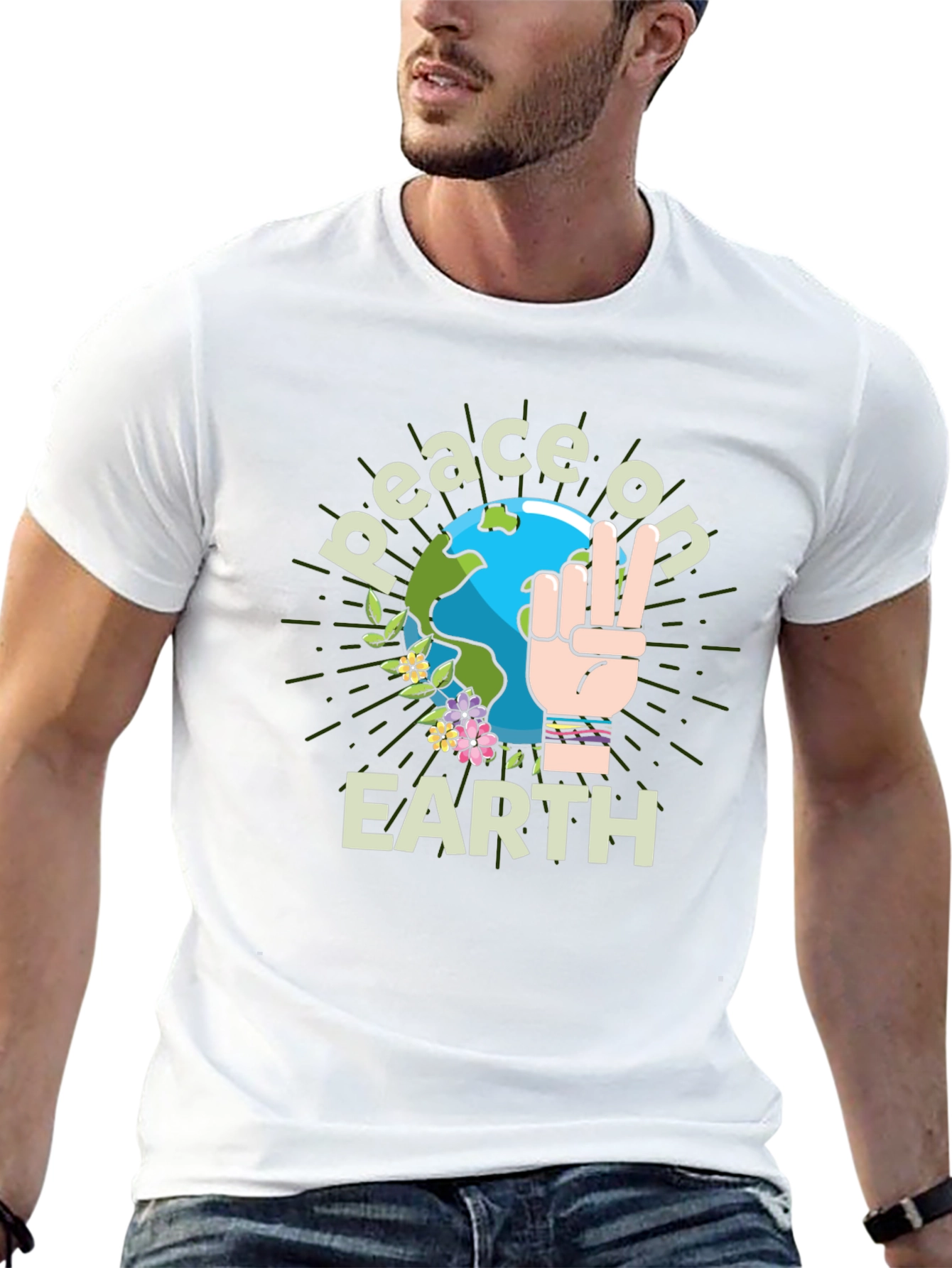 Peace on Earth T-Shirt - Graphic Tee