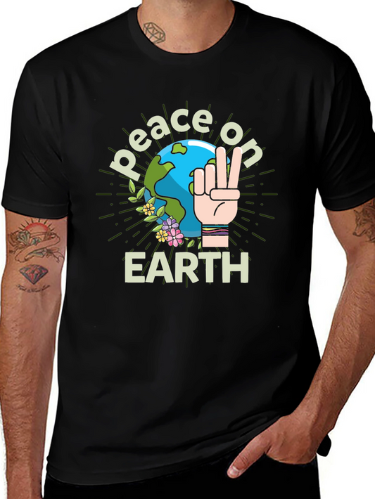 Peace on Earth T-Shirt - Graphic Tee