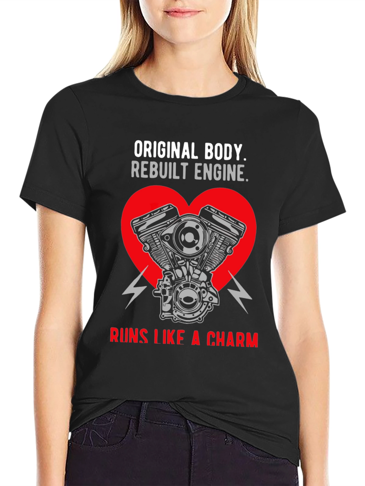 Original Body Rebuilt Engine T-Shirt