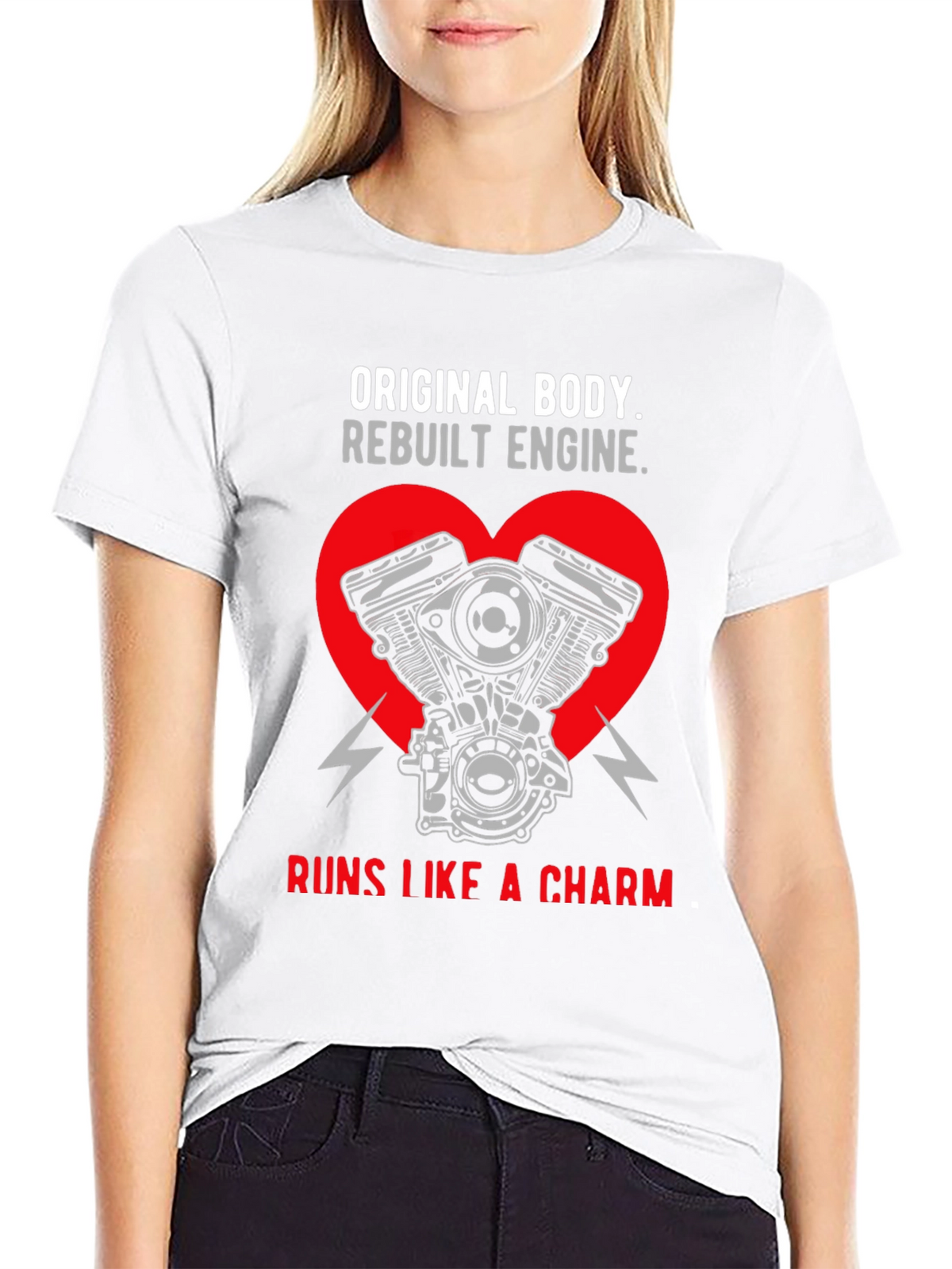 Original Body Rebuilt Engine T-Shirt