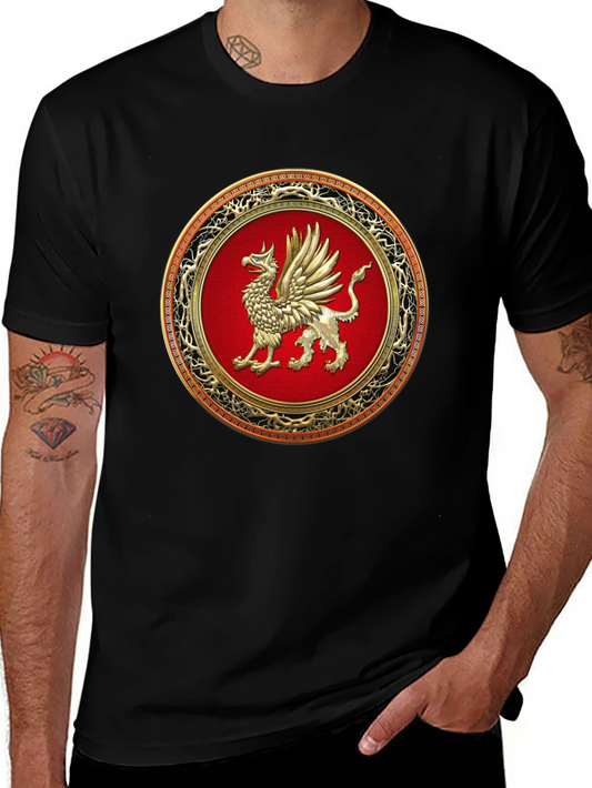 Griffin Emblem Black T-Shirt