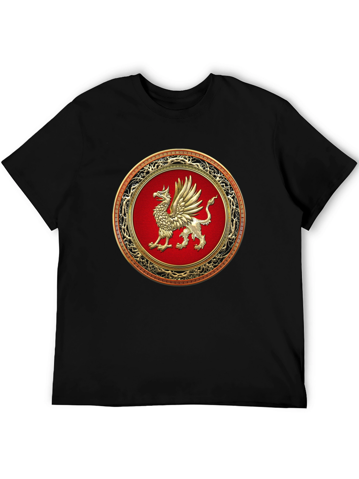 Griffin Emblem Black T-Shirt