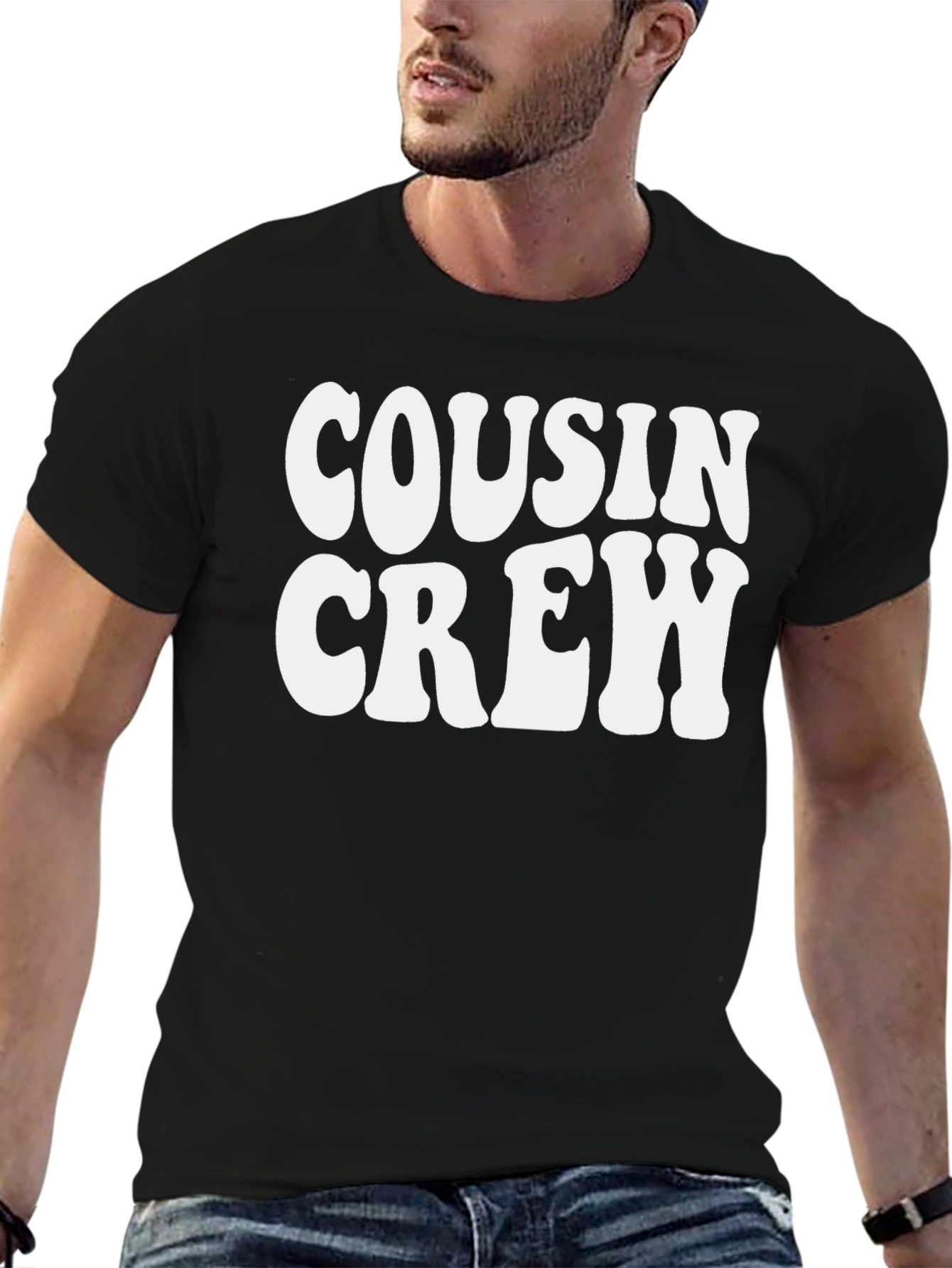 Cousin Crew Black T-Shirt