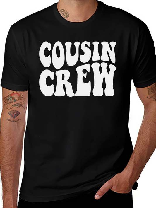 Cousin Crew Black T-Shirt