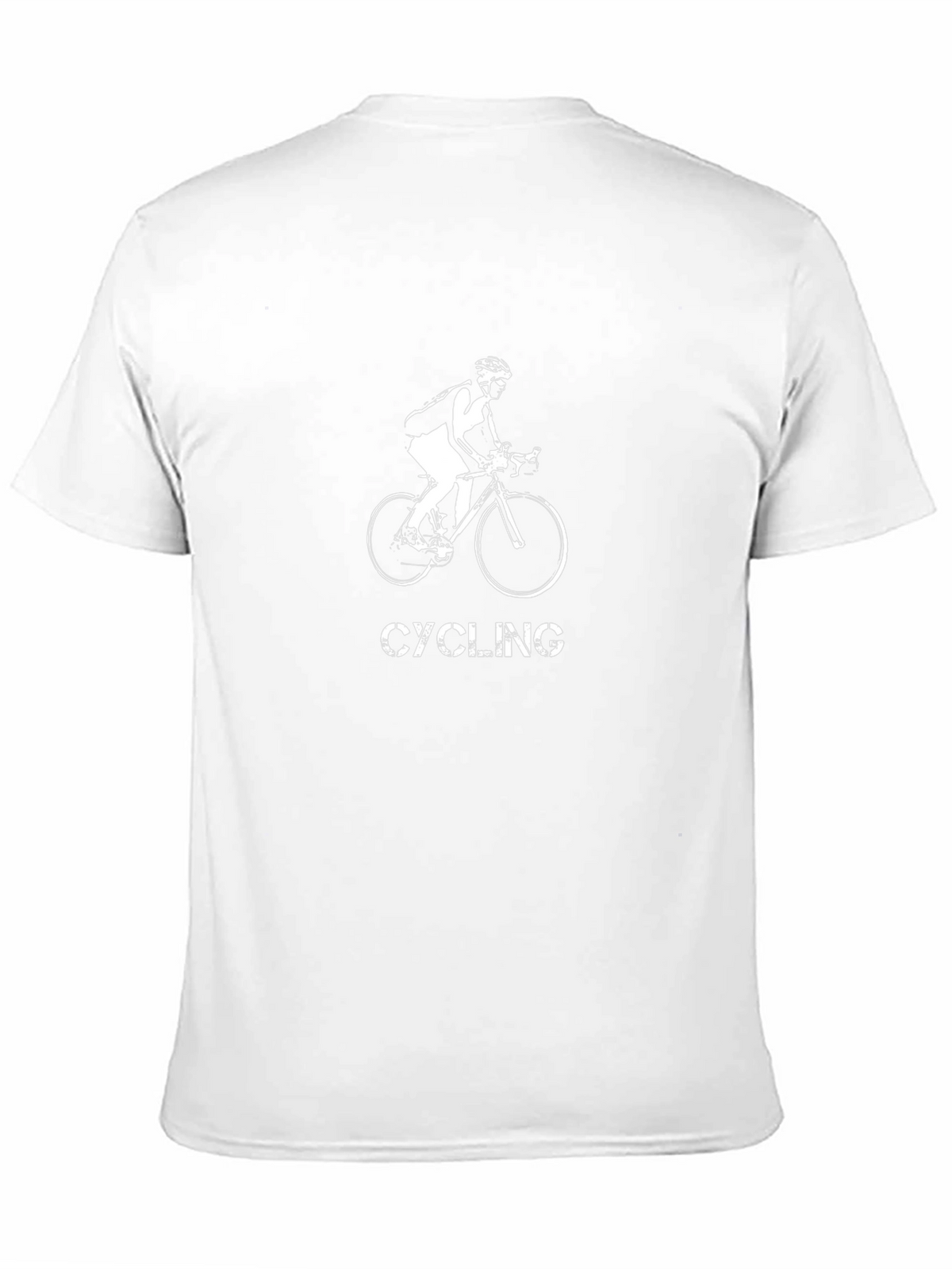 Cycling T-Shirt - Black Graphic Tee