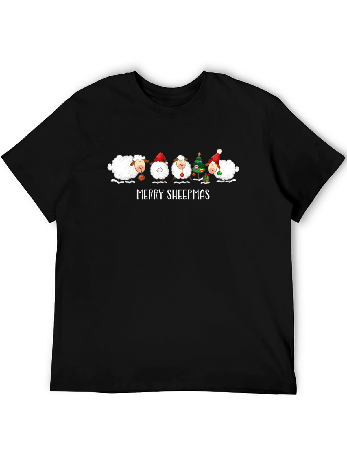 Merry Sheepmas Christmas T-Shirt