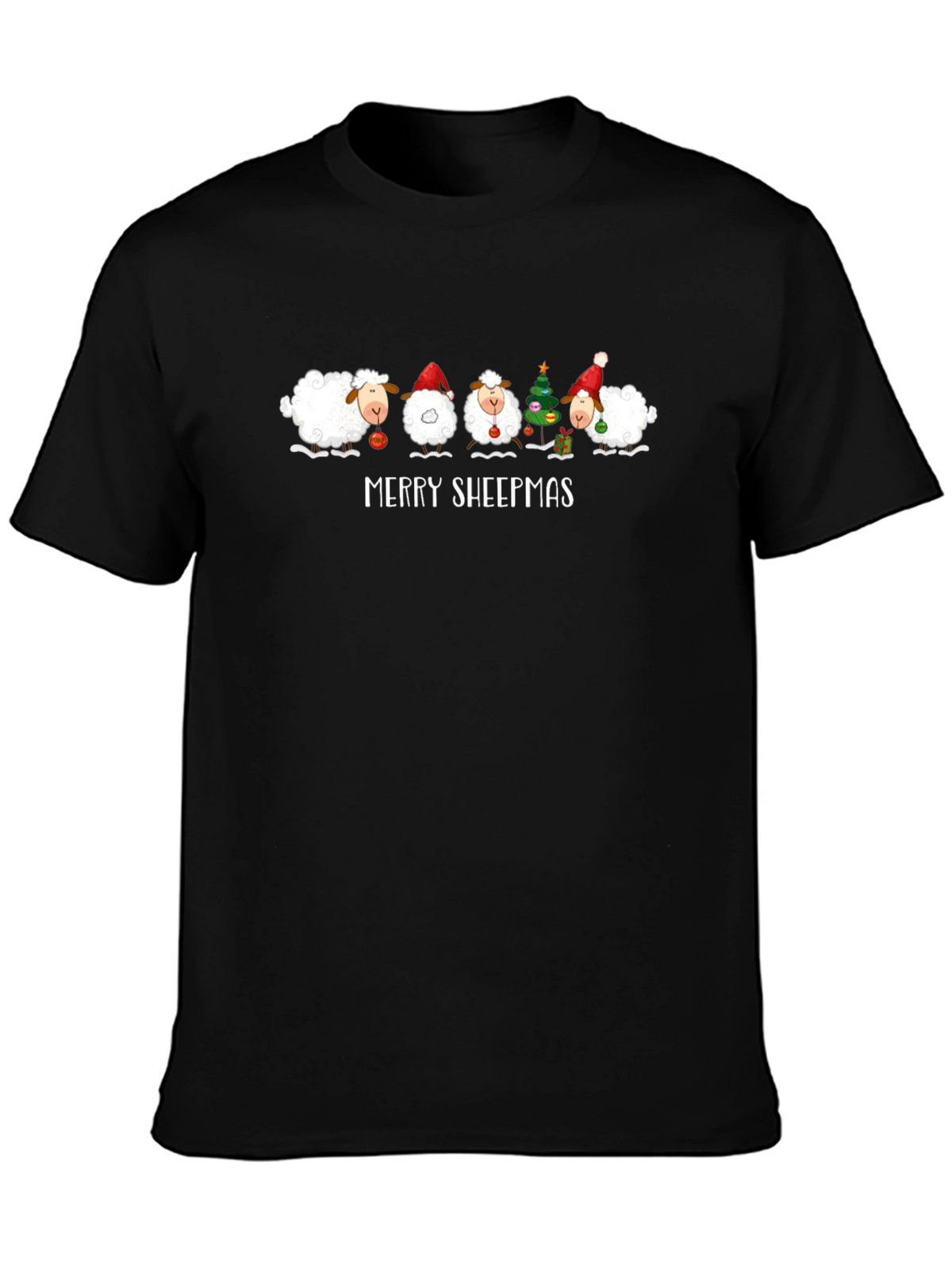Merry Sheepmas Christmas T-Shirt