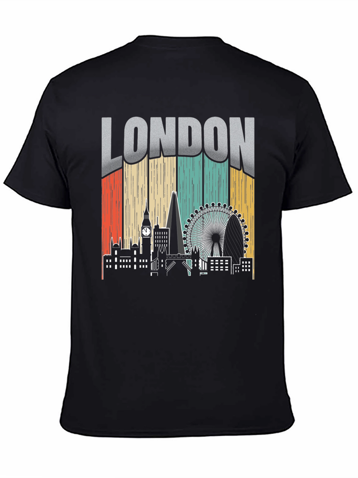 London Skyline Retro T-Shirt