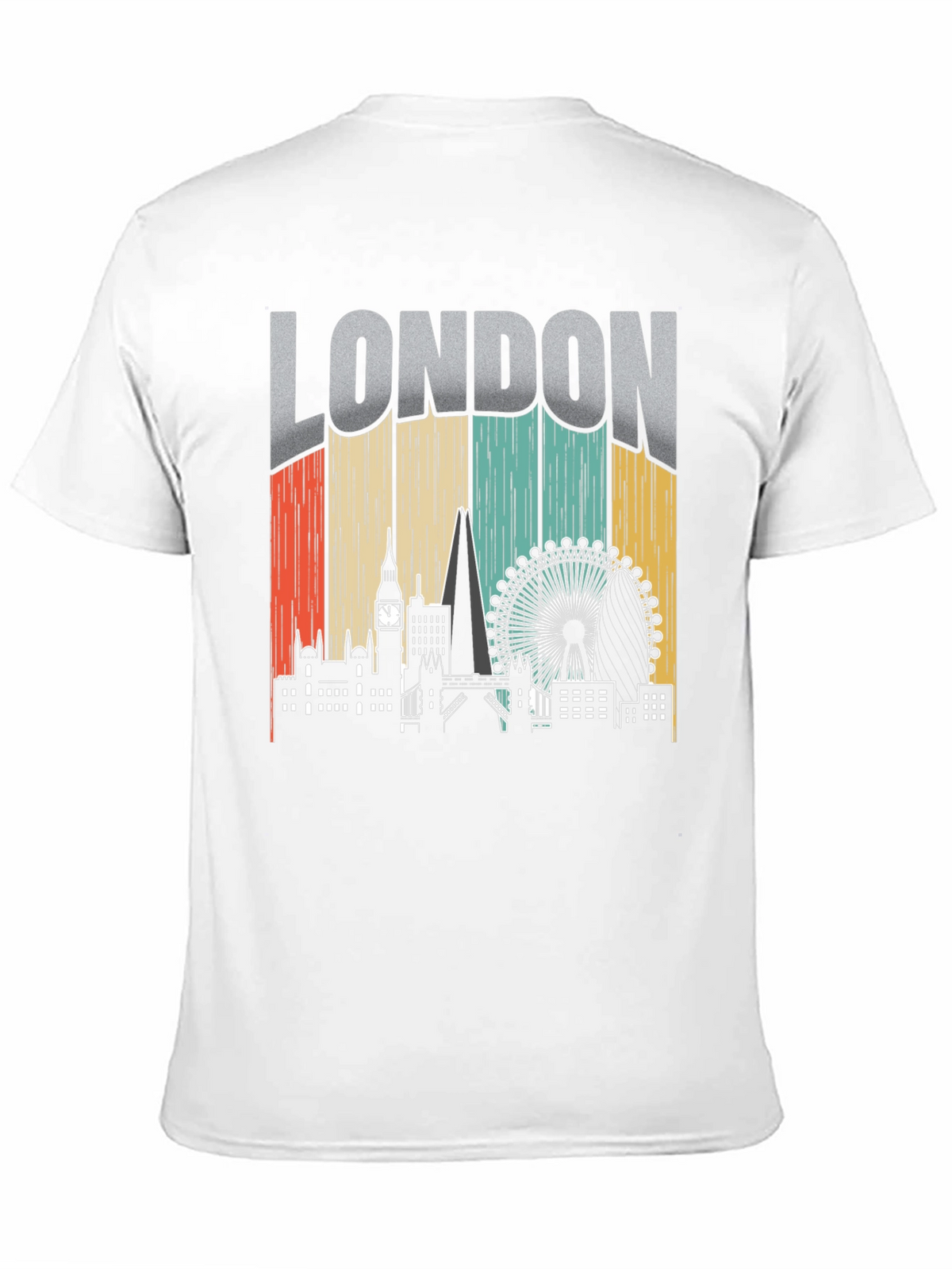 London Skyline Retro T-Shirt