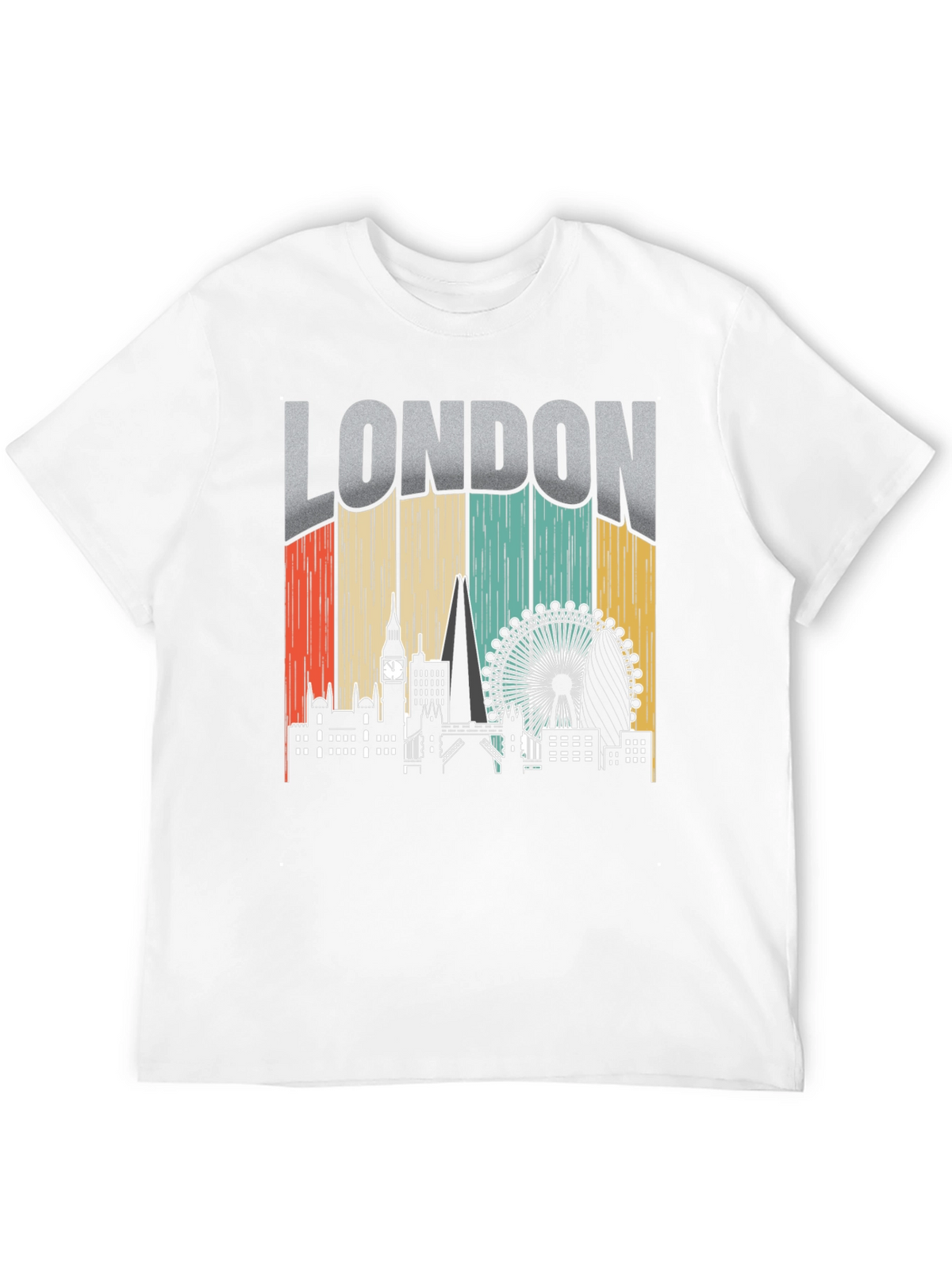 London Skyline Retro T-Shirt