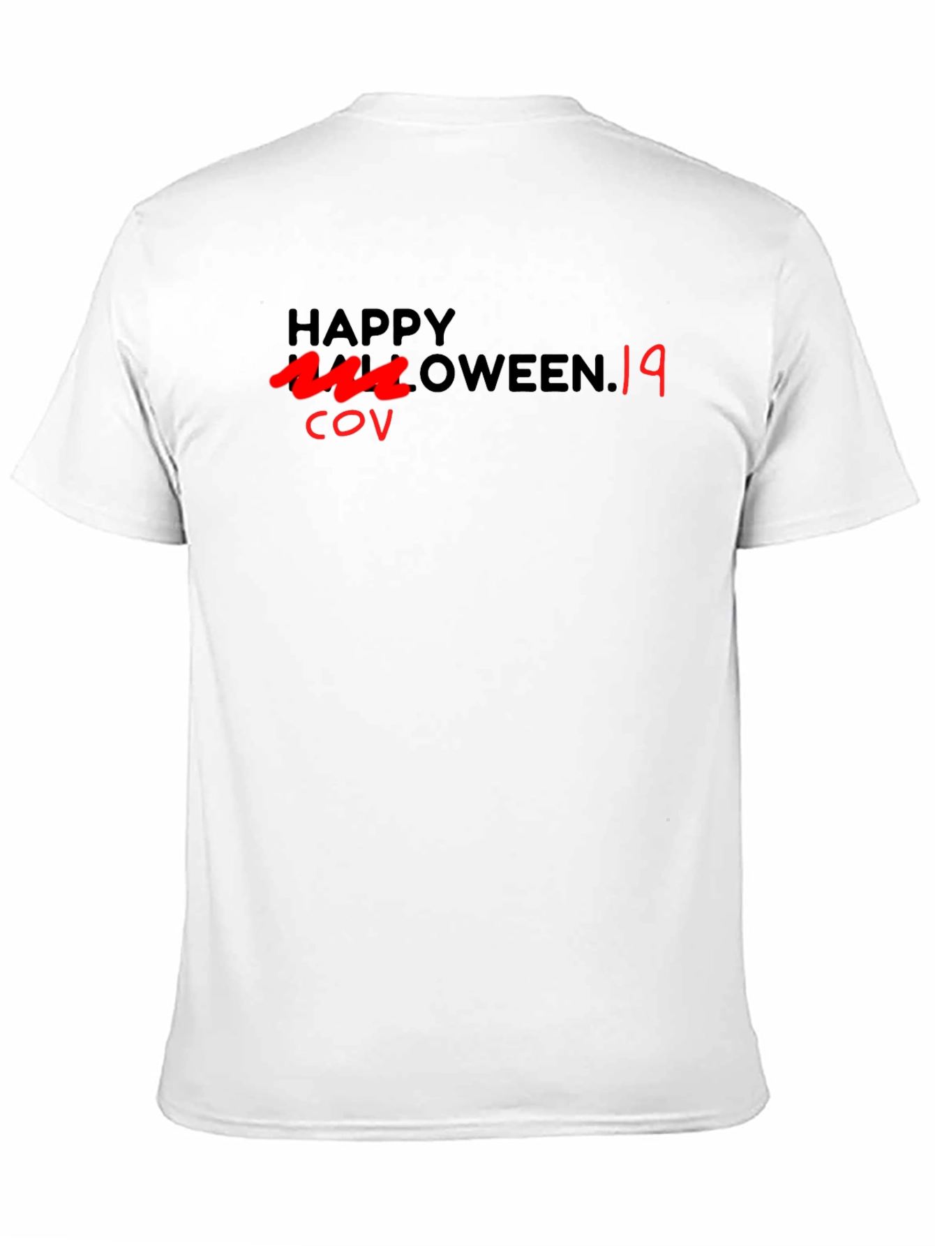 Happy Halloween Black T-Shirt