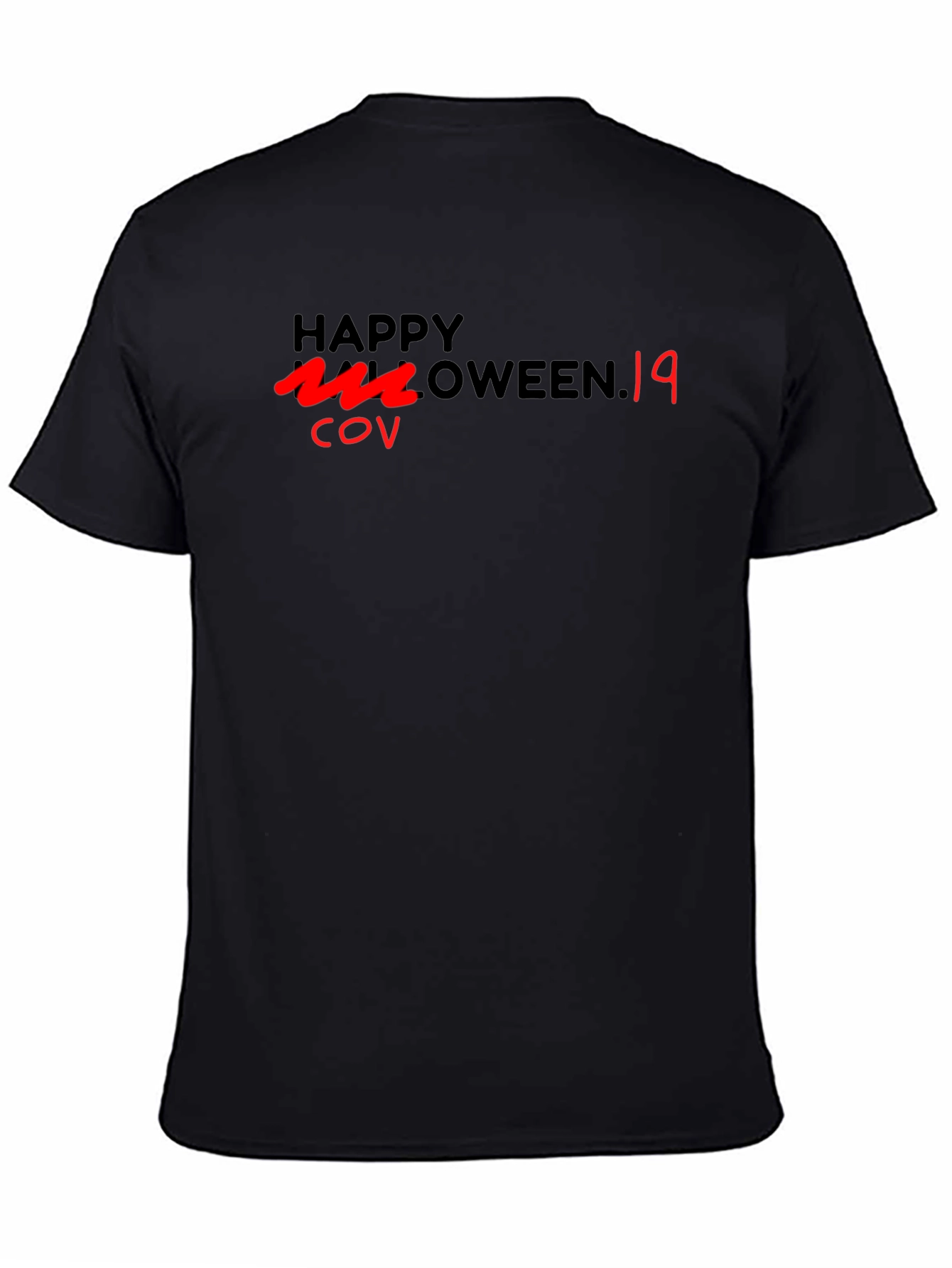 Happy Halloween Black T-Shirt