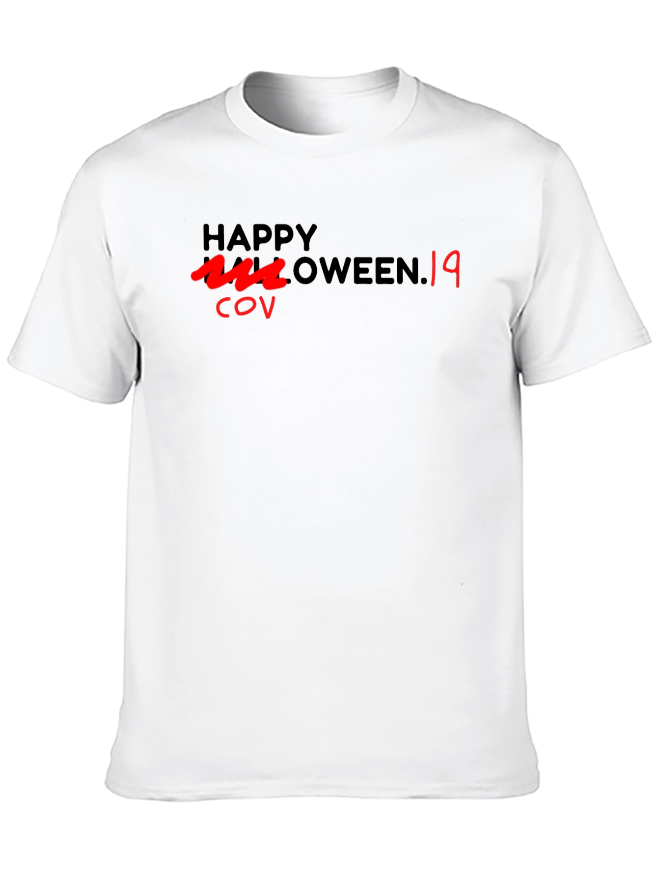 Happy Halloween Black T-Shirt