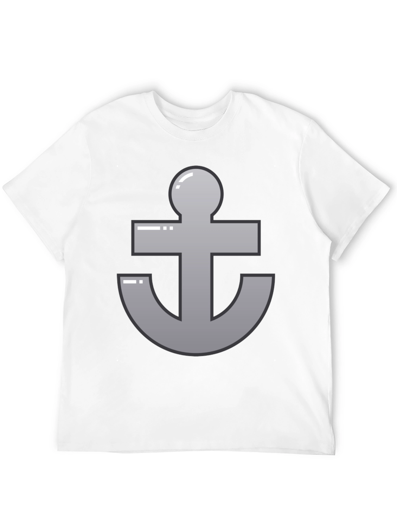 Anchor Graphic Black T-Shirt