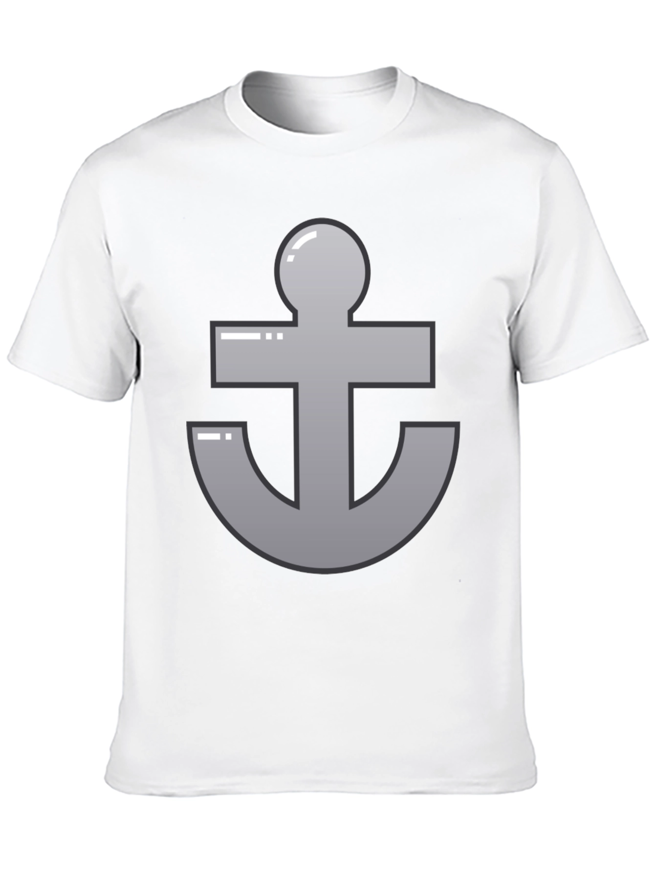 Anchor Graphic Black T-Shirt