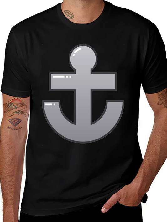 Anchor Graphic Black T-Shirt
