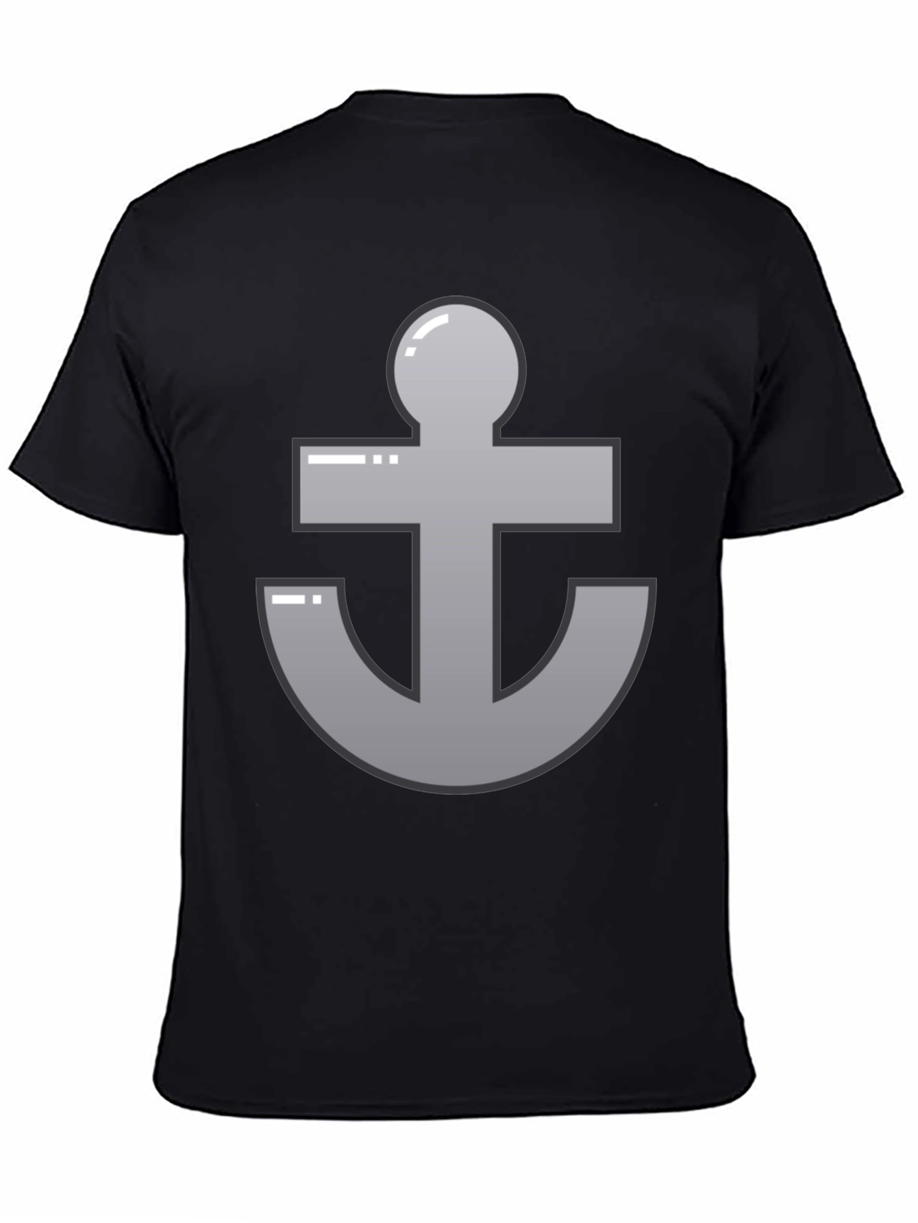 Anchor Graphic Black T-Shirt