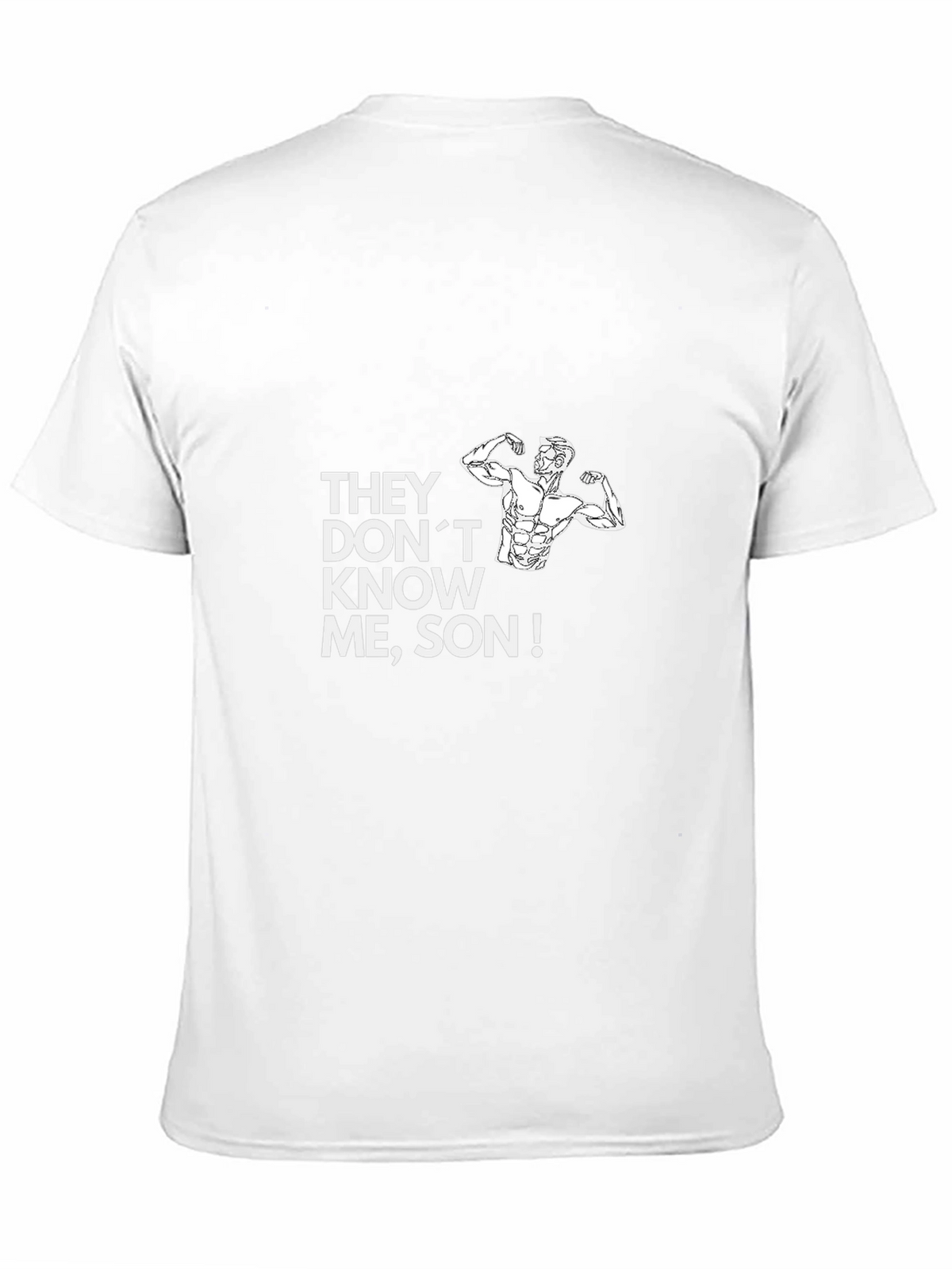 They Dont Know Me Son - Black Graphic Tee