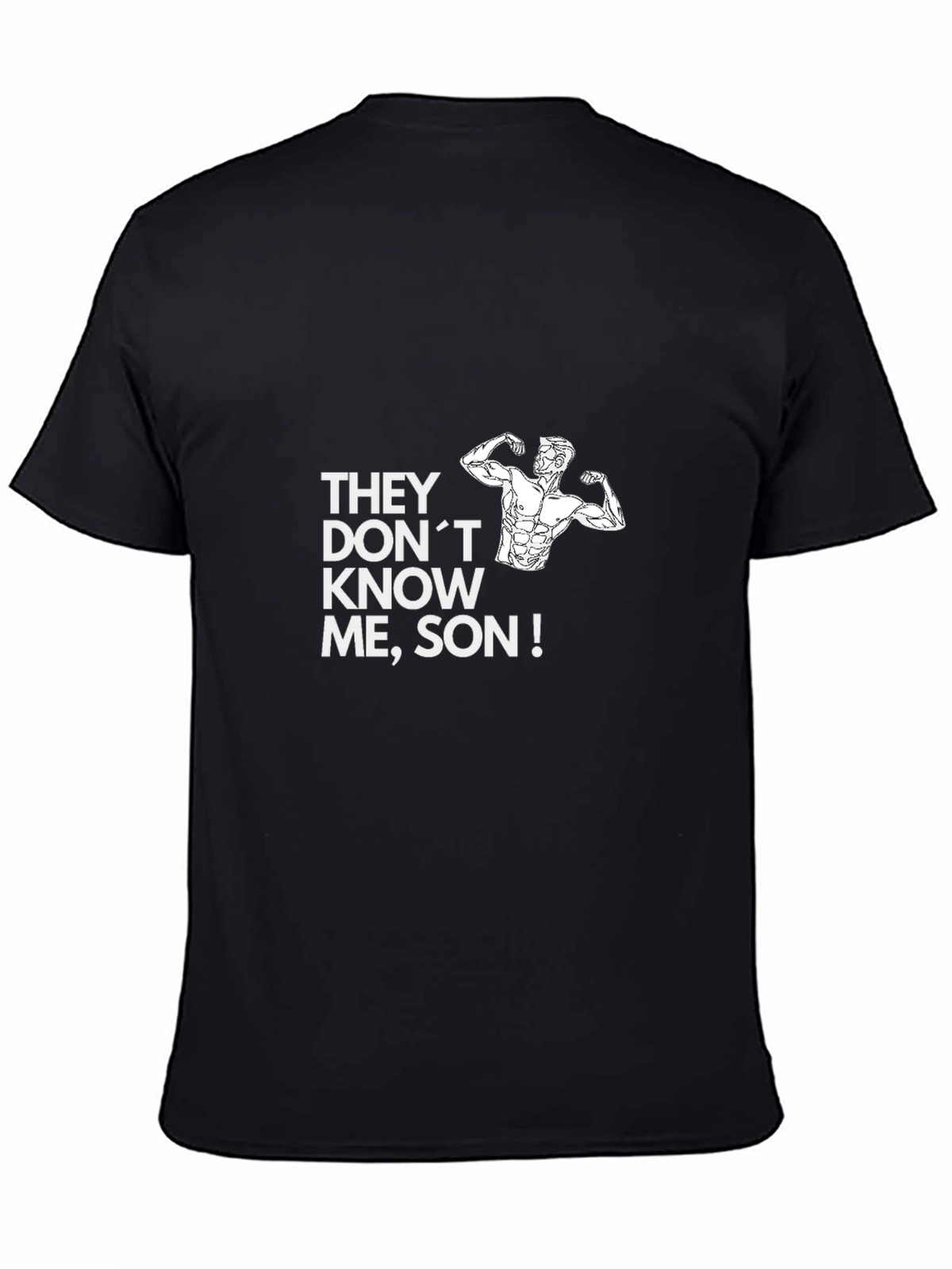 They Dont Know Me Son - Black Graphic Tee
