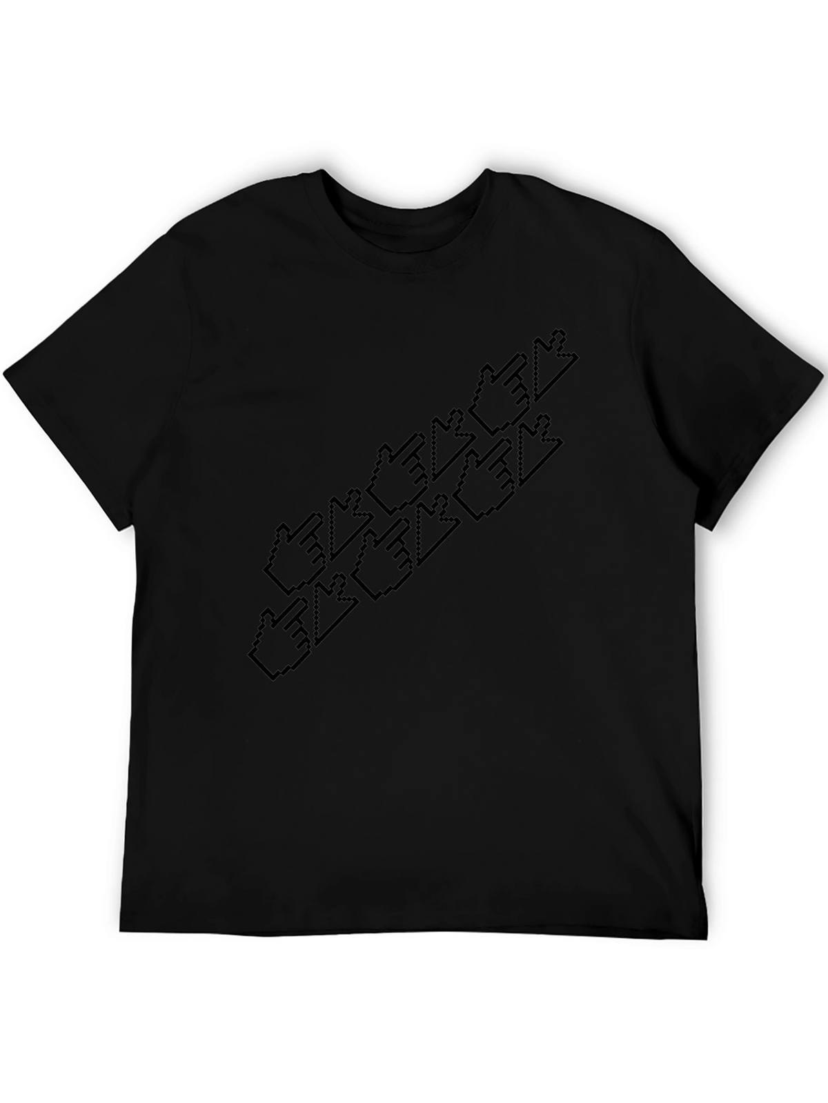 Pixel Hand Pointer T-Shirt - Unique Graphic Tee