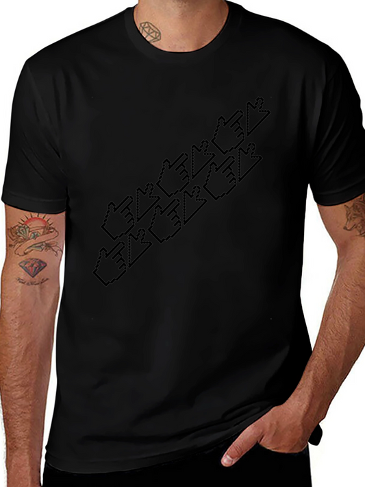 Pixel Hand Pointer T-Shirt - Unique Graphic Tee