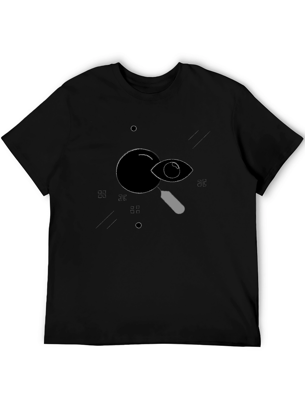 Eye See You T-Shirt - Black Graphic Tee