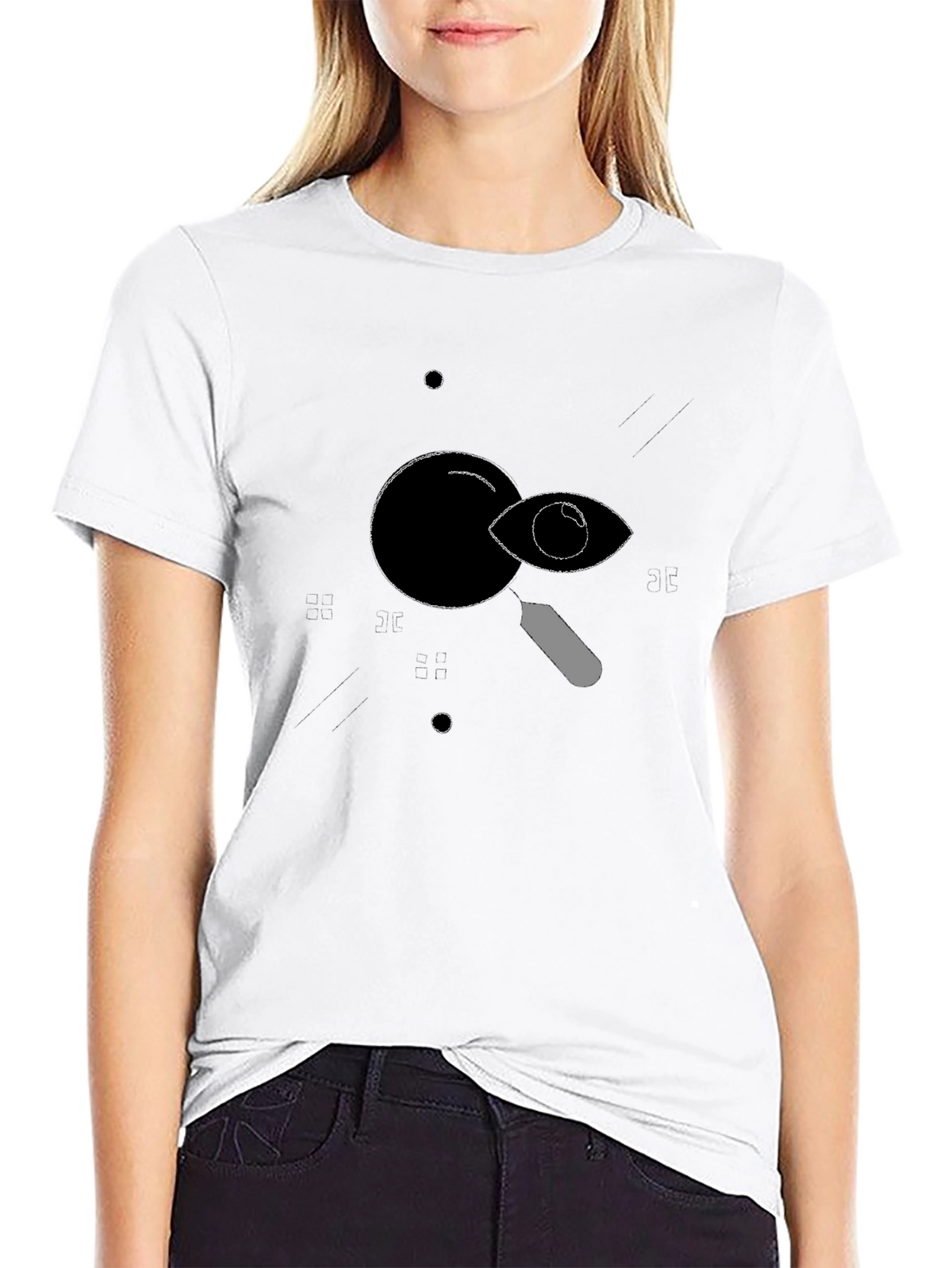 Eye See You T-Shirt - Black Graphic Tee