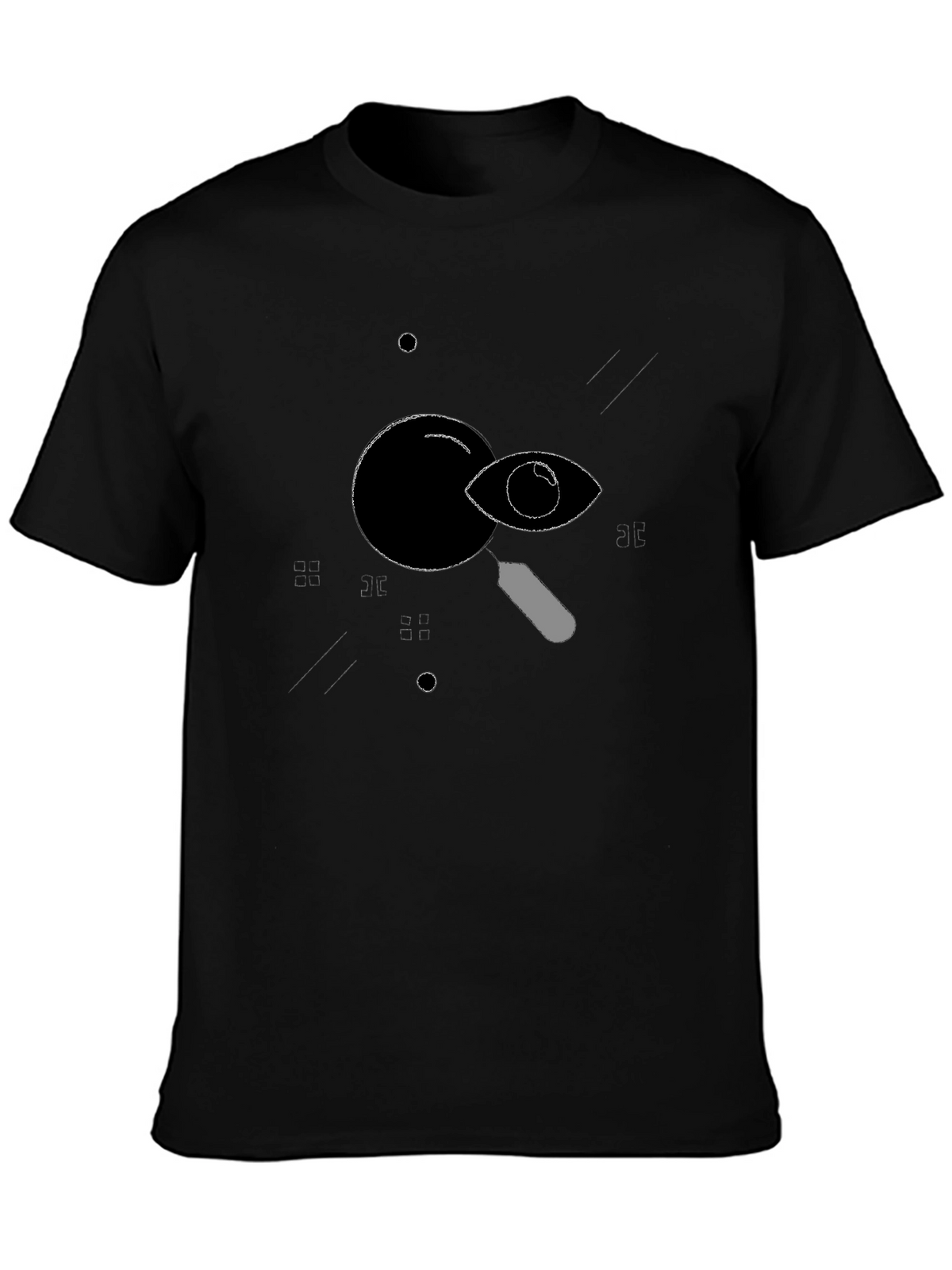 Eye See You T-Shirt - Black Graphic Tee
