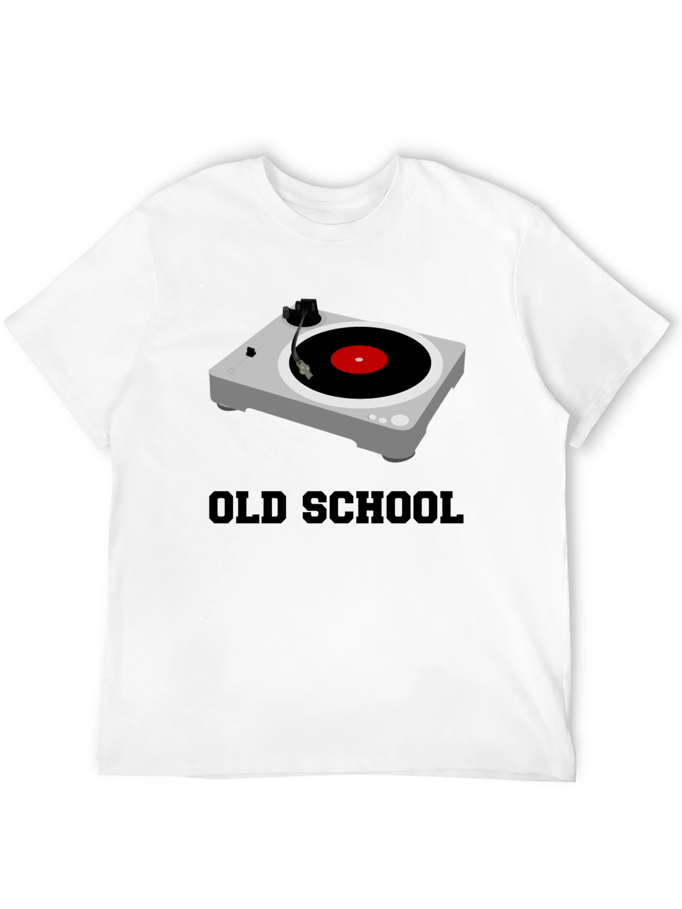 Old School Turntable Graphic Tee