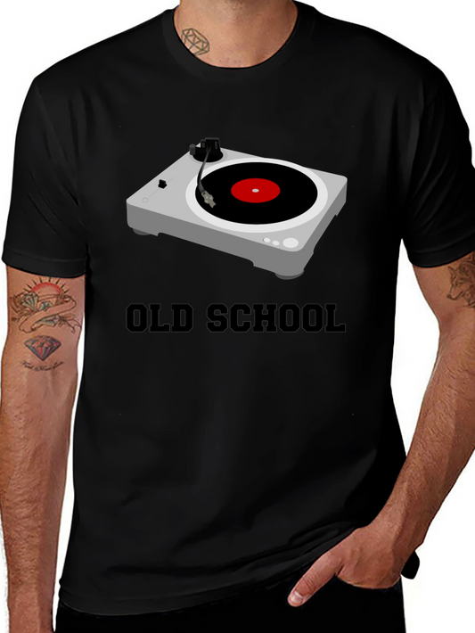 Old School Turntable Graphic Tee