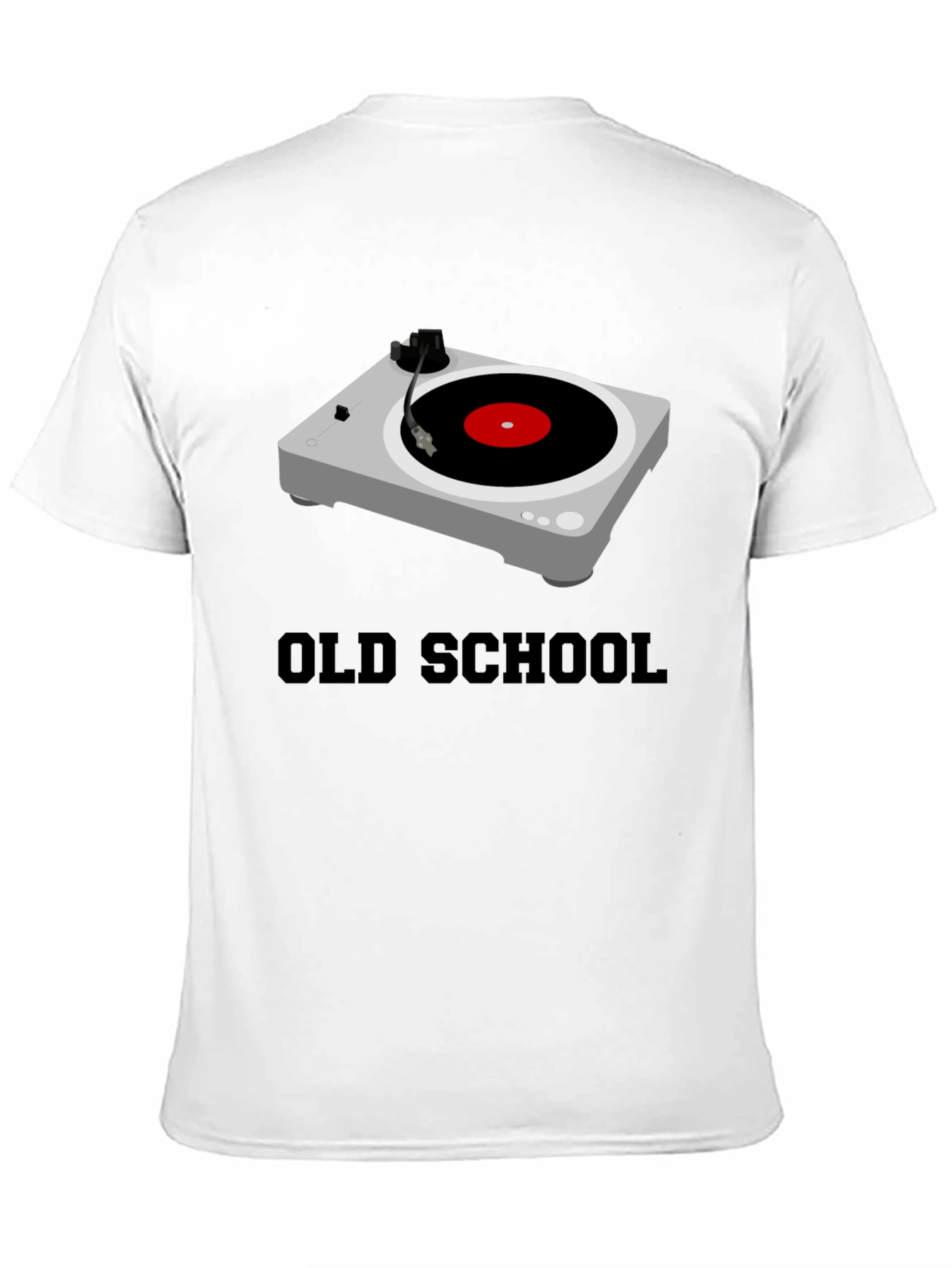 Old School Turntable Graphic Tee