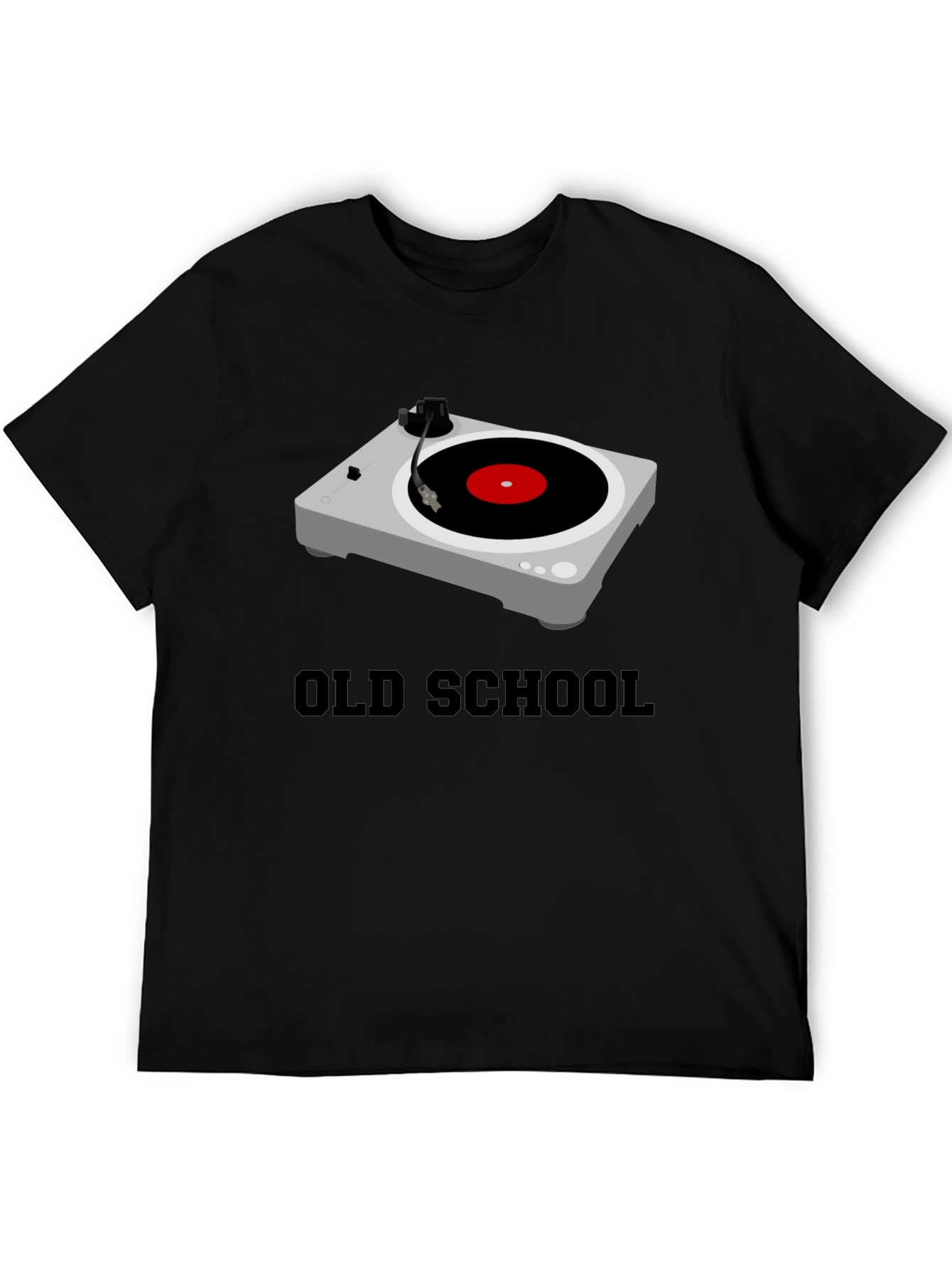 Old School Turntable Graphic Tee