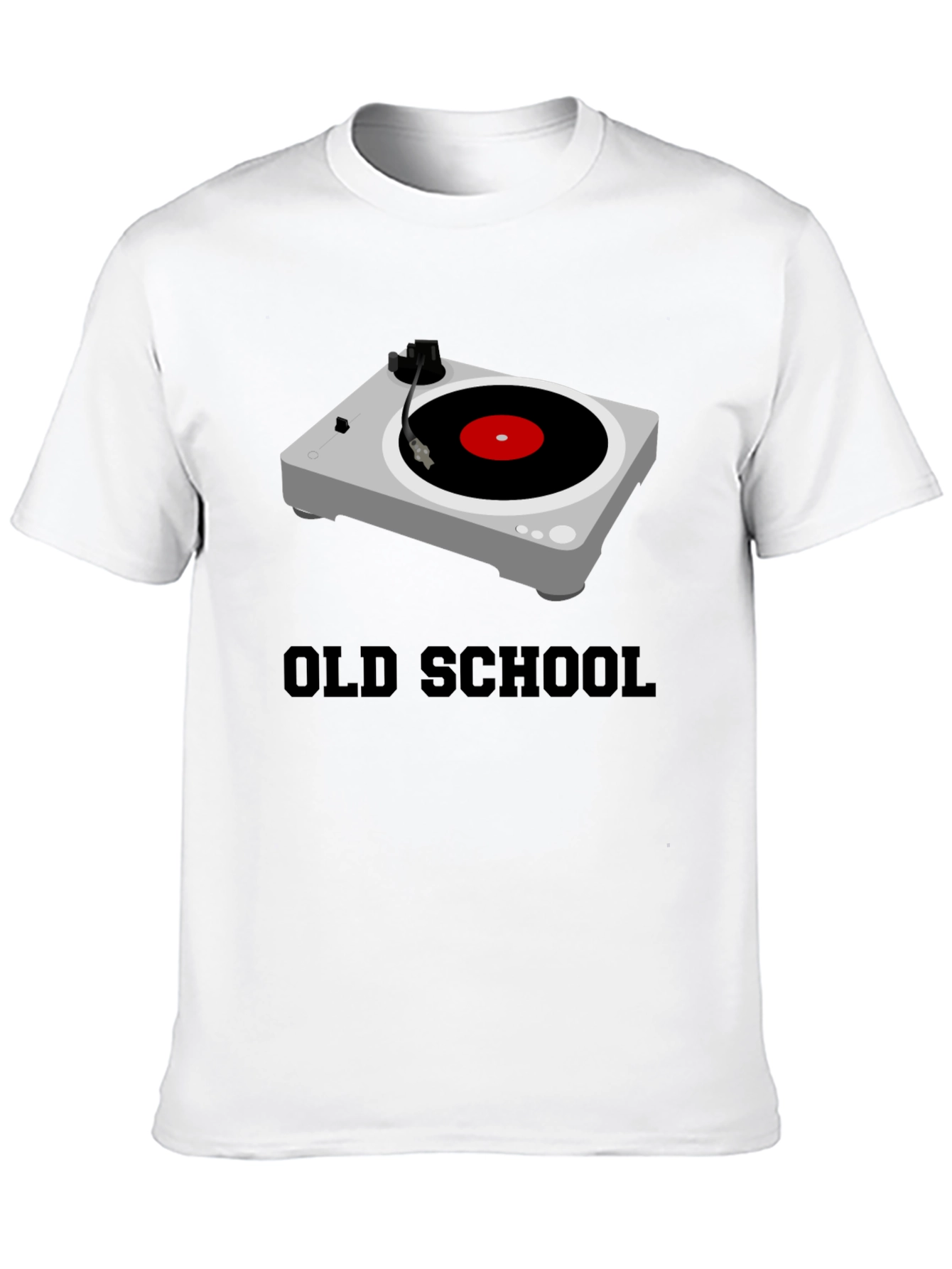 Old School Turntable Graphic Tee