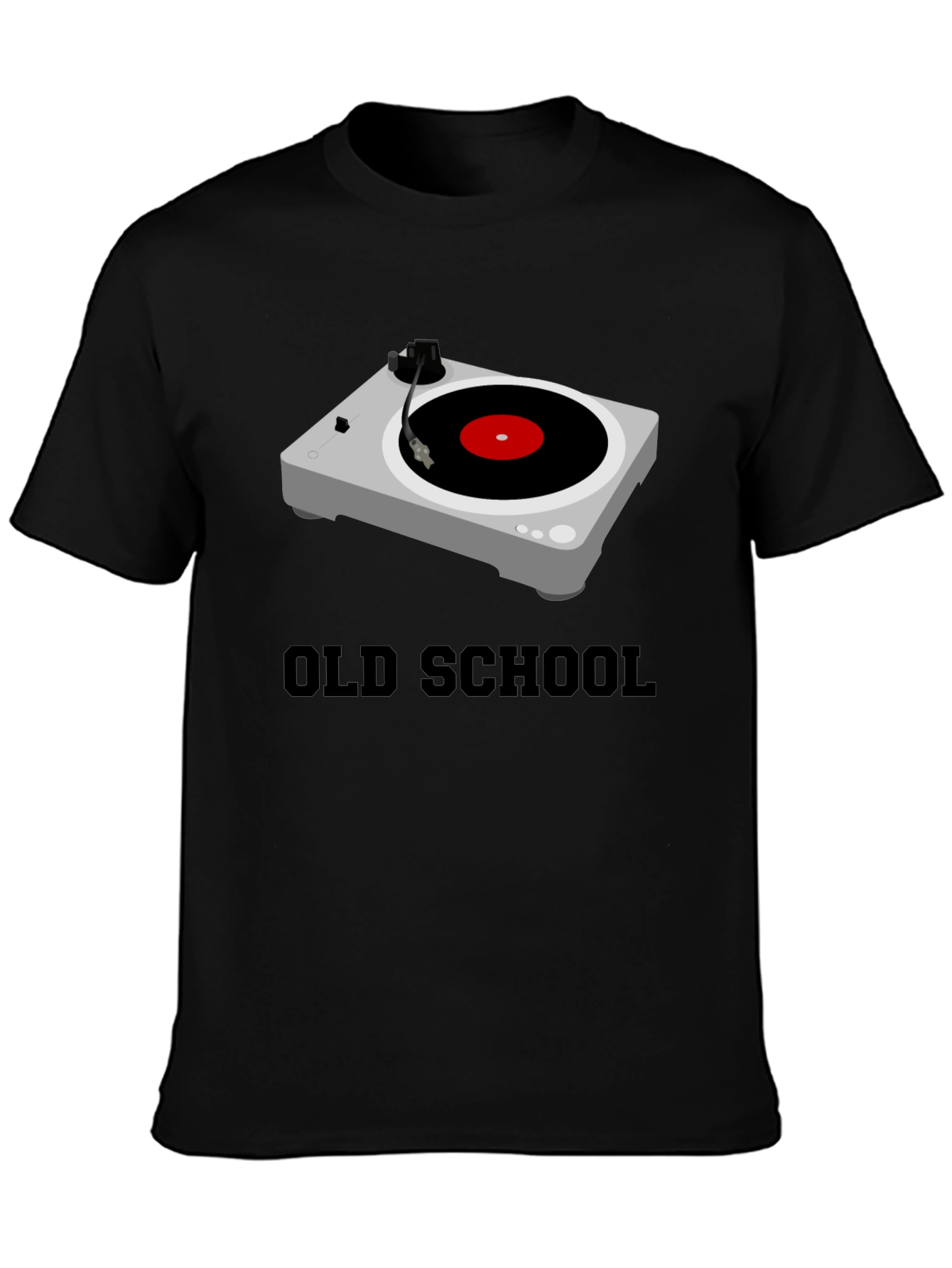 Old School Turntable Graphic Tee