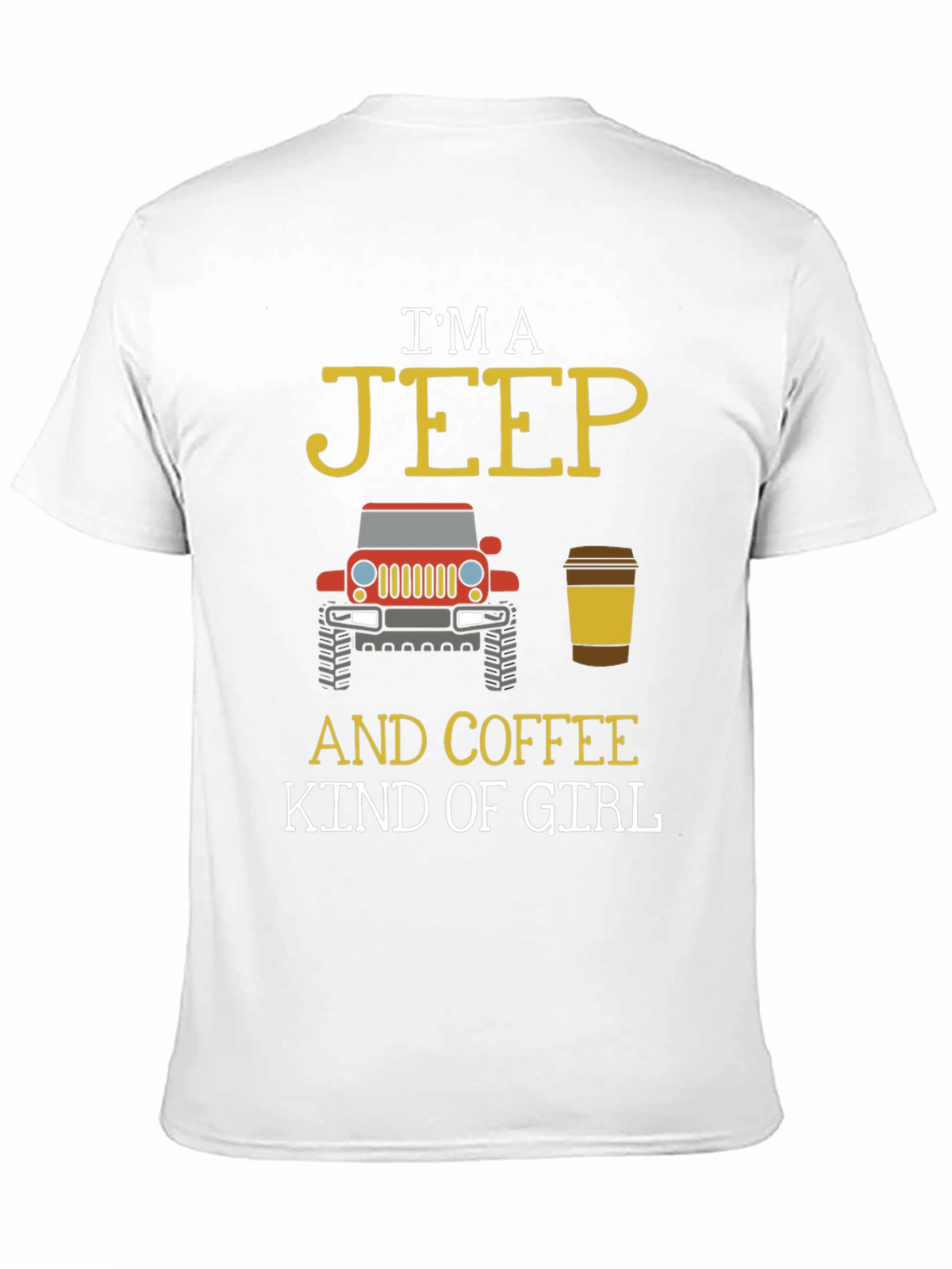 Jeep and Coffee Kind of Girl T-Shirt