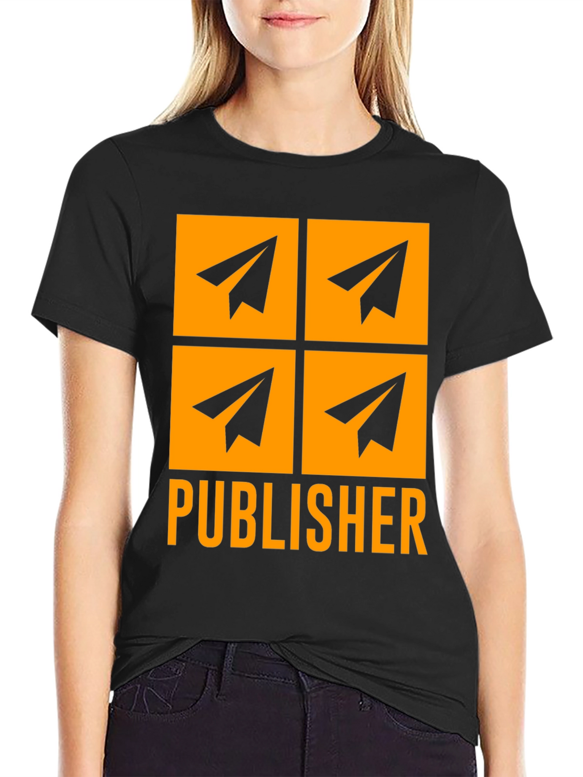 Publisher Paper Airplane T-Shirt