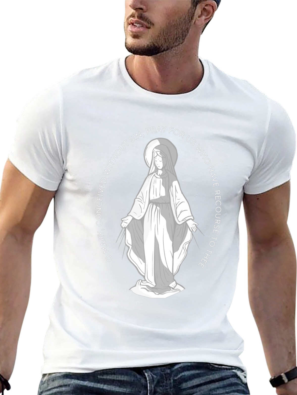 Mary Conceived Without Sin Graphic Tee