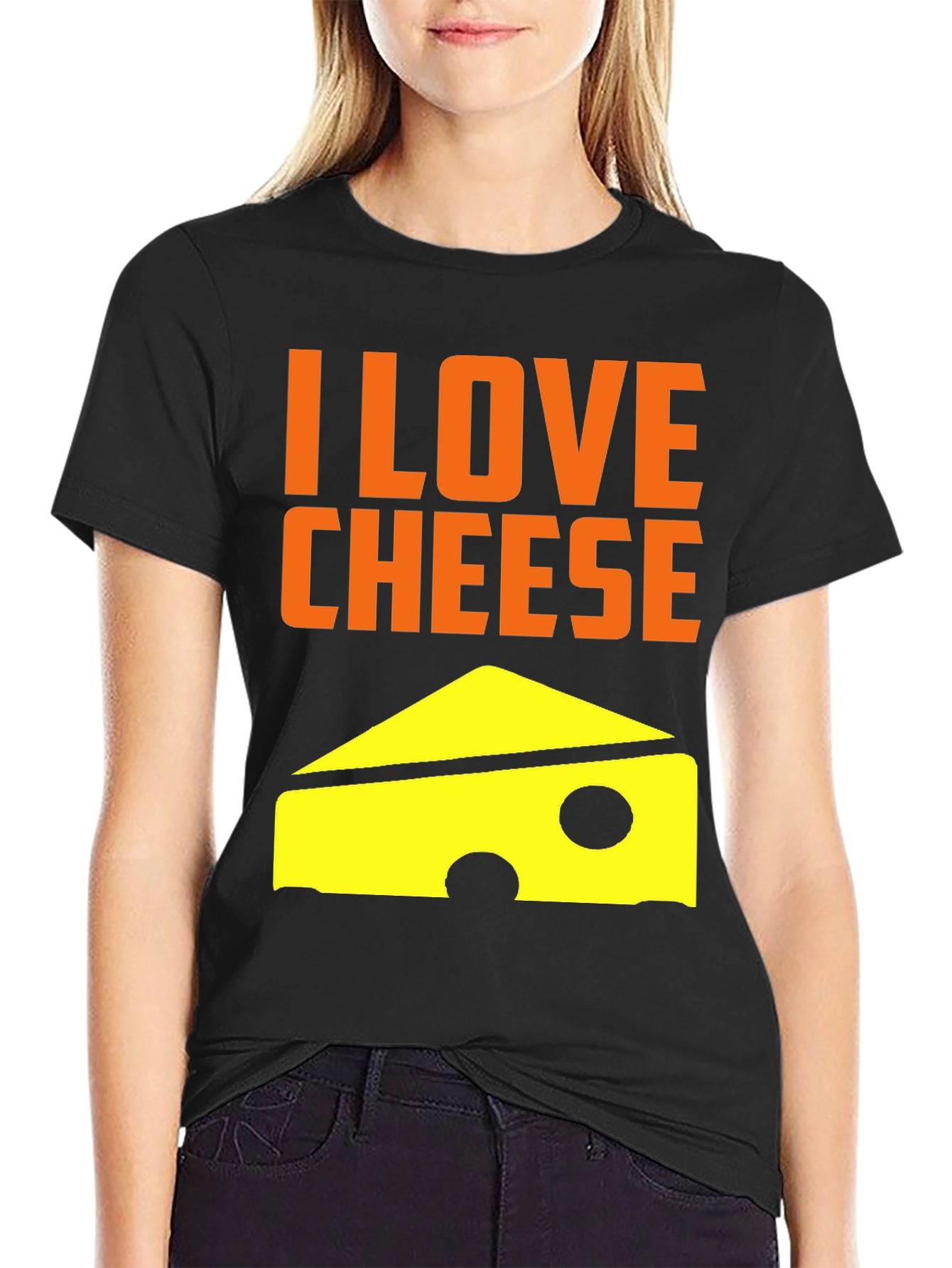 I Love Cheese Graphic Tee