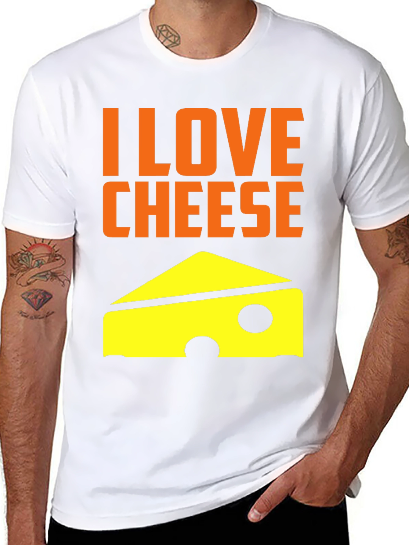 I Love Cheese Graphic Tee