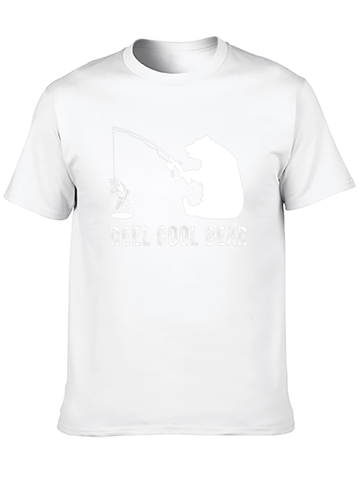 Reel Cool Bear T-Shirt - Fishing Graphic Tee